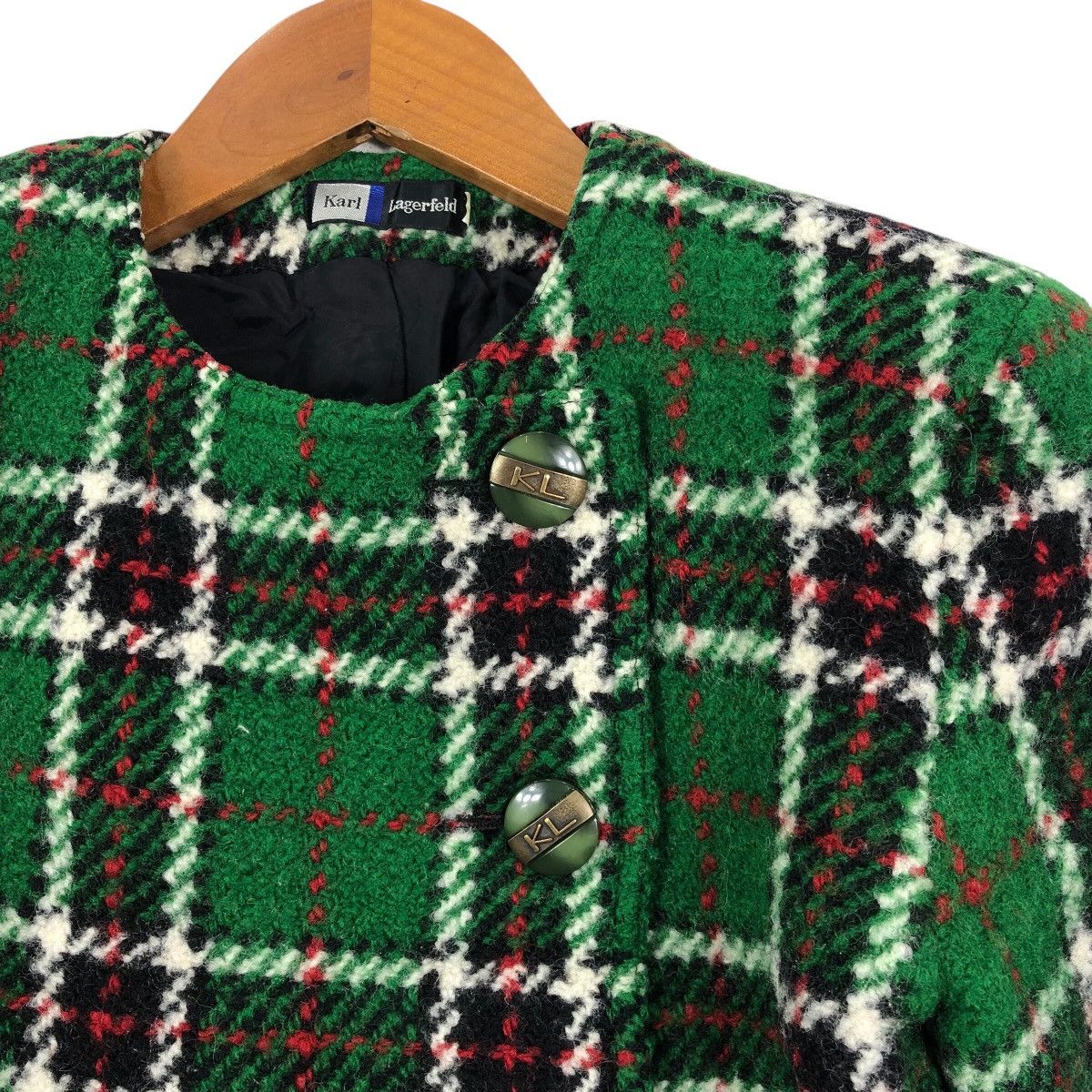 Karl Lagerfeld German Fashion Designer KARL LAGERFELD Cropped PeacoatJacket Size S / US 4 / IT 40 - 3 Thumbnail