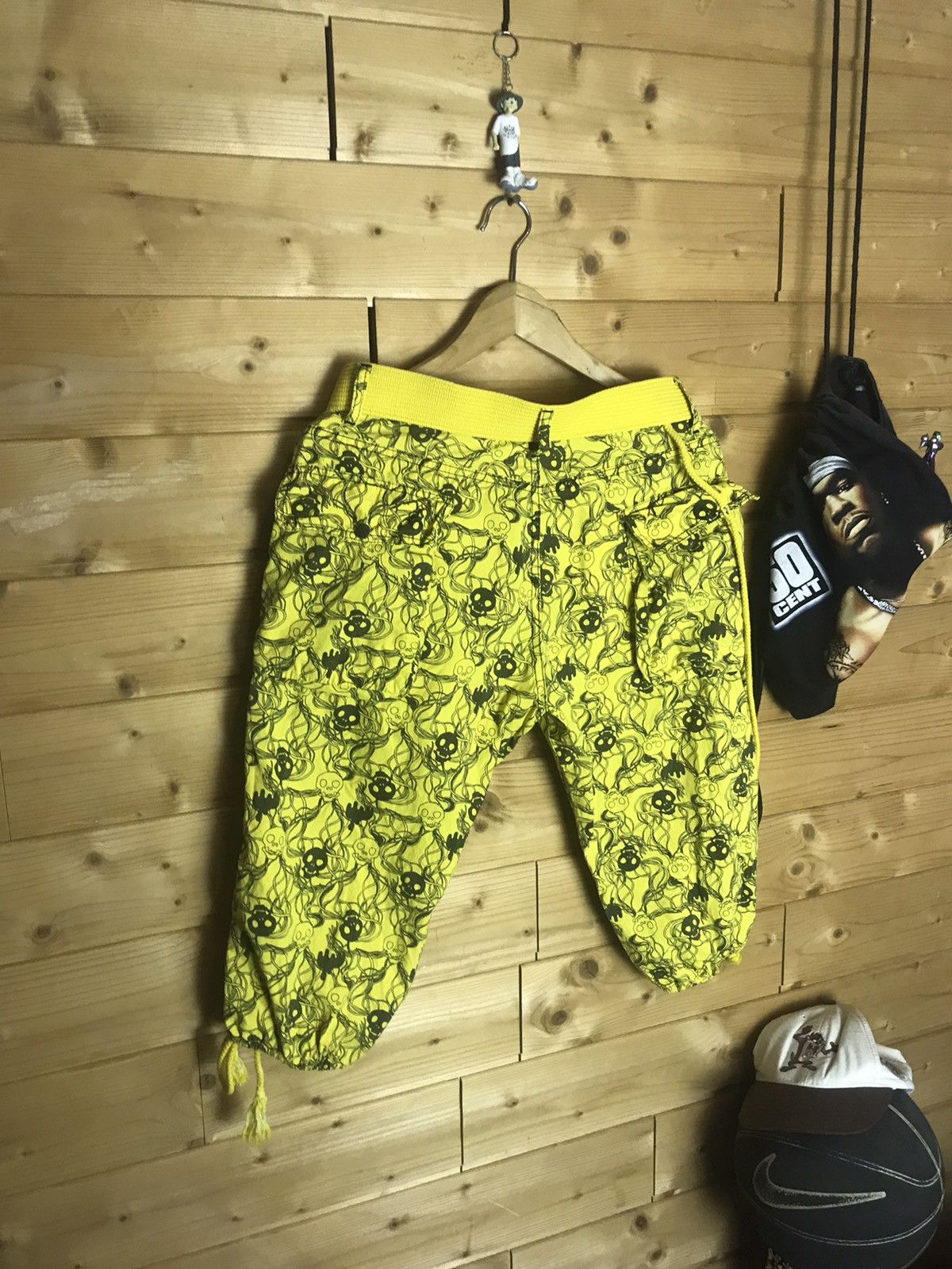 Ed Hardy Vintage Y2K Ed Hardy over print skull breeches Size 32" / US 10 / IT 46 - 8 Thumbnail