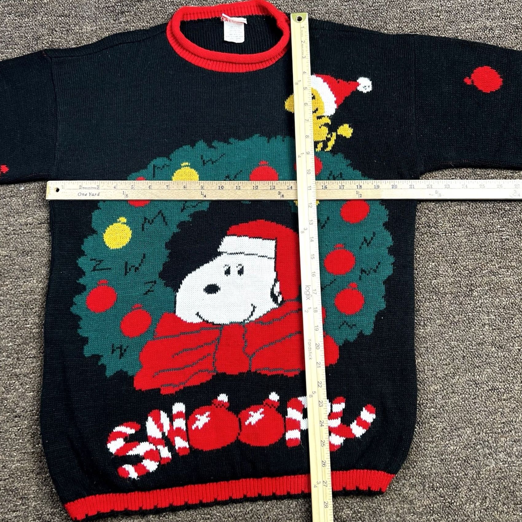 Peanuts VINTAGE Snoopy & Friends Peanuts Christmas Womens Sweater Large Size L / US 10 / IT 46 - 7 Thumbnail