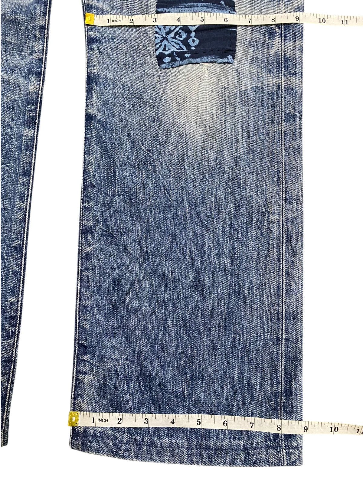 AG Adriano Goldschmied Vintage Adriano Goloschmieo Faded Distressed Loose Jeans Size US 36 / EU 52 - 17 Thumbnail