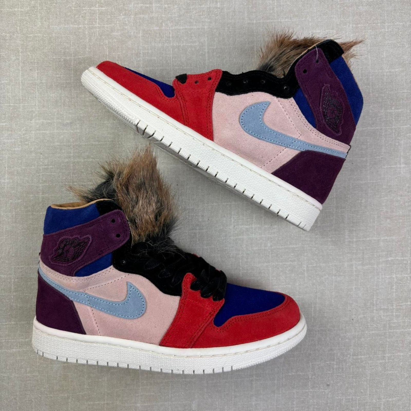 Jordan Brand 🌈 2018 Aleali May x Jordan 1 Retro High “Court Lux” 5W Size US 5 / IT 35 - 2 Thumbnail