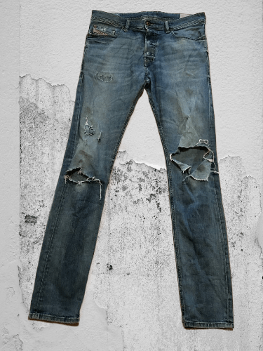 Diesel Diesel Tepphar Jeans Size 33" - 1 Thumbnail