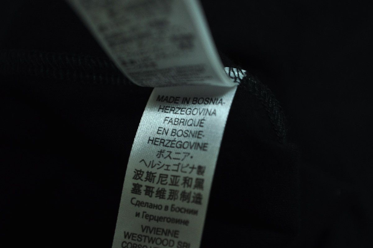 Vivienne Westwood Vintage Vivienne Westwood Underwear Black Classic T-Shirt Size US M / EU 48-50 / 2 - 10 Thumbnail