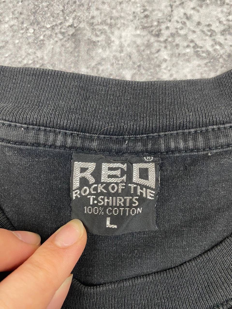 Other REO Rock of the T-Shirts Men Cotton T-Shirt Black Vintage Size US L / EU 52-54 / 3 - 3 Thumbnail