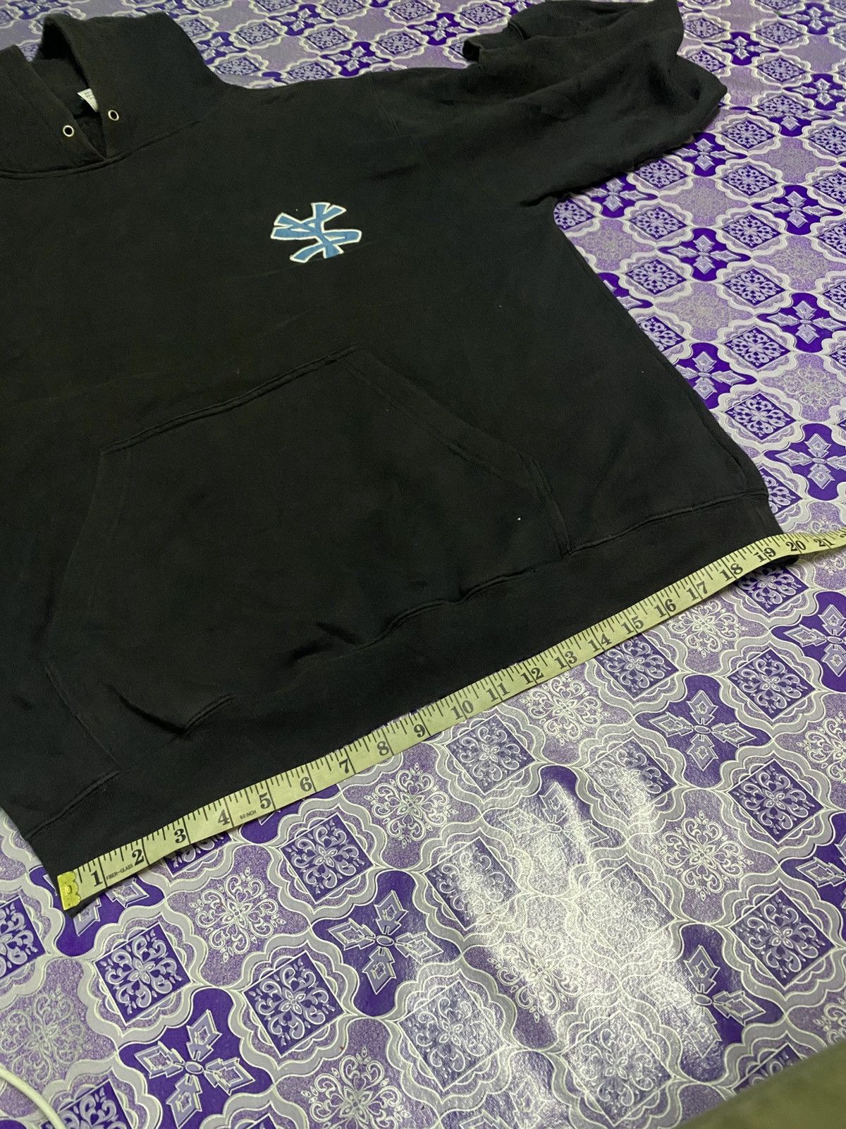 Stussy Vintage 90s Stussy hoodies x new york logo very rare Size US L / EU 52-54 / 3 - 11 Thumbnail