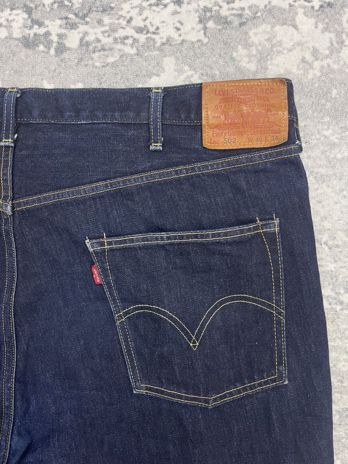 Levi's Vintage Levi's 502 Big E Selvedge Redline Denim Jeans Size US 44 / EU 60 - 13 Thumbnail