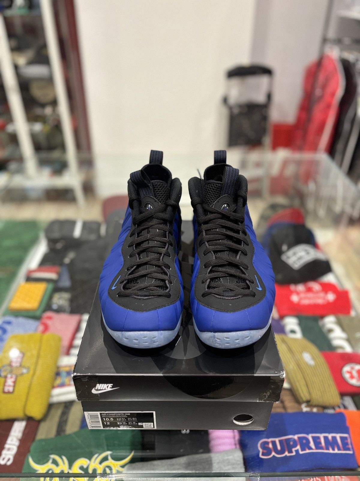 Nike Nike Air Foamposite One Deep Royal Size: 10.5 Size US 10.5 / EU 43-44 - 3 Thumbnail