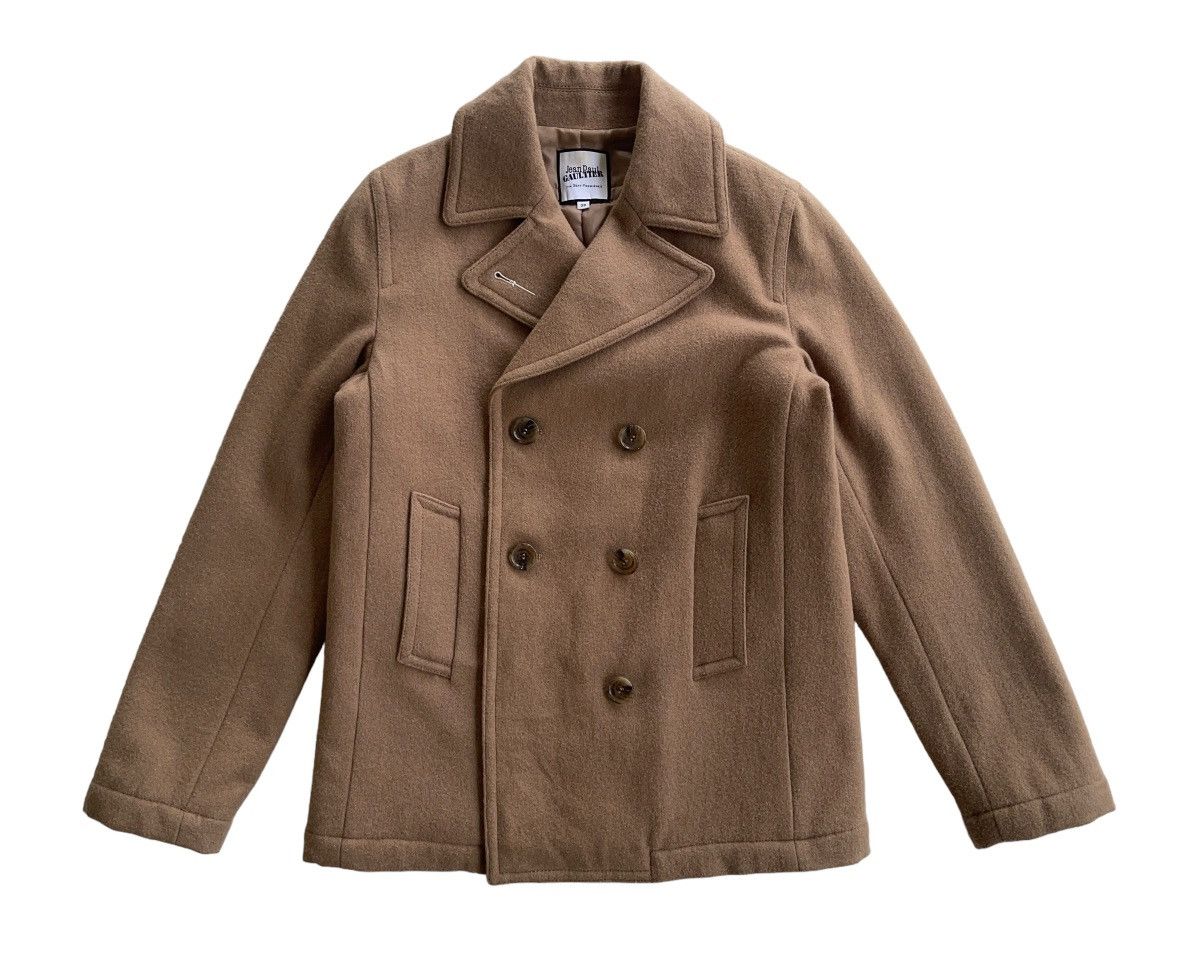 Jean Paul Gaultier Jean Paul Gaultier Wool Double Breasted Coat Size XS / US 0-2 / IT 36-38 - 2 Thumbnail