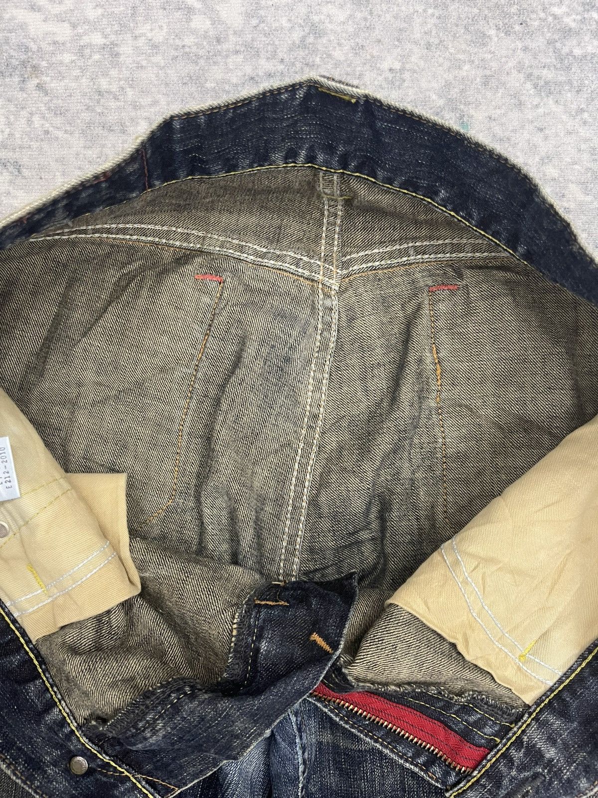 Edwin Flare Jeans Edwin 503 Blue Trip Boot Cut Low Rise Denim Size US 34 / EU 50 - 10 Thumbnail