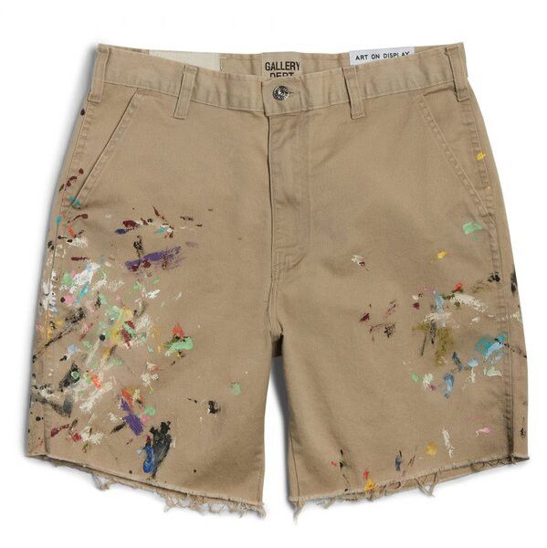 Gallery Dept. o1gr1nt0526 Workshop Short in Khaki Size US 28 / EU 44 - 1 Thumbnail