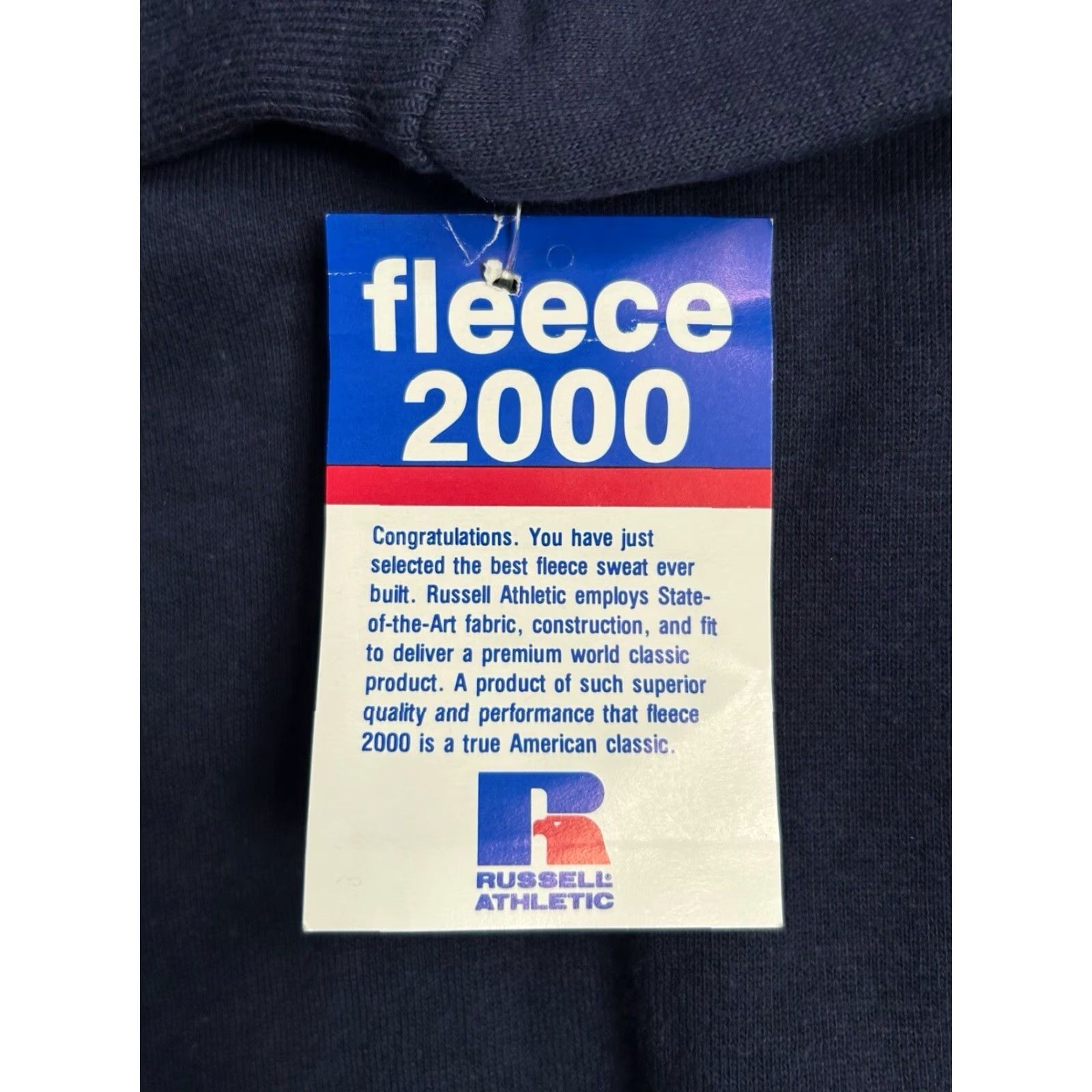 Russell Athletic VINTAGE Russell Athletic Sweatshirt Mens XS Navy Blue USA Made 80s Crewneck Pullover Cotton Blend NWT NOS Long Sleeve Redefined Size US XS / EU 42 / 0 - 3 Thumbnail
