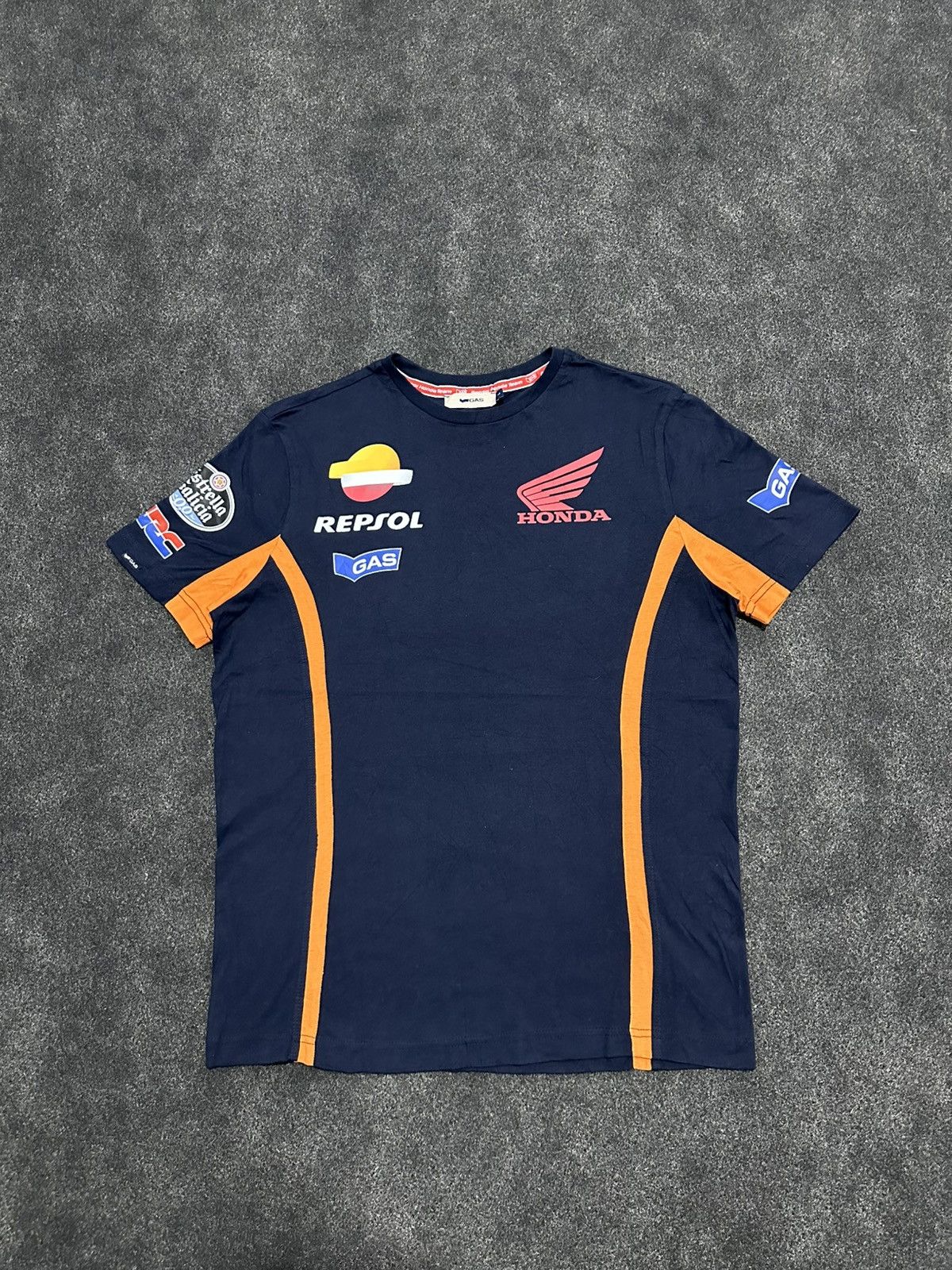 GAS Official licensed Repsol Honda Team T-Shirt by GAS Size US L / EU 52-54 / 3 - 2 Thumbnail