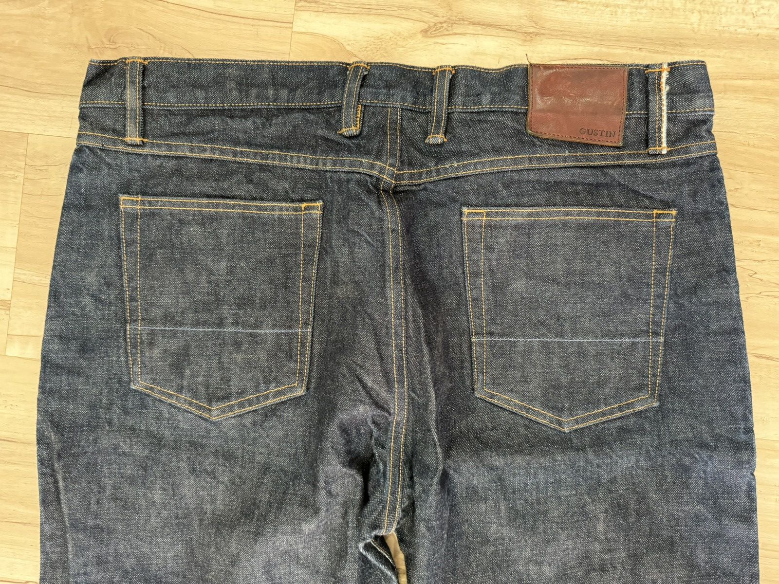 Gustin Men's GUSTIN Selvedge jeans 40 X 34 California Straight Raw Size US 40 / EU 56 - 9 Thumbnail