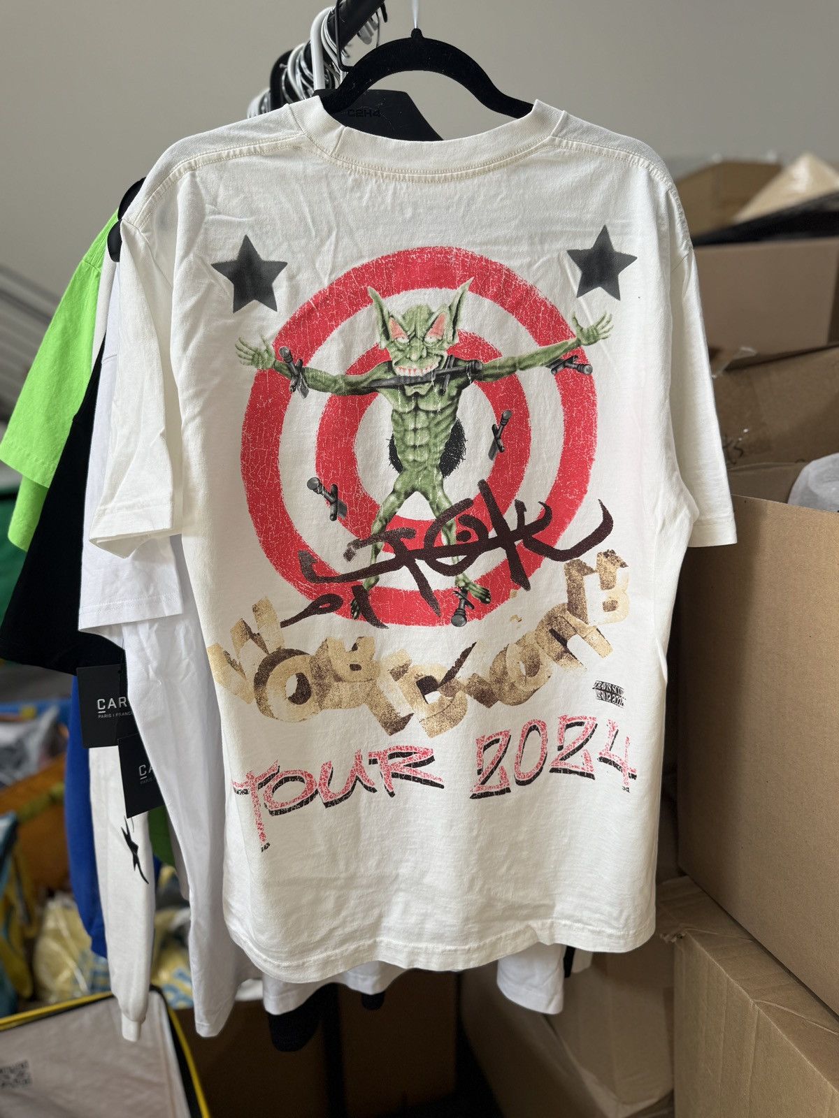 Travis Scott Travis Scott UTOPIA TOUR TEE 2024 SIZE S BRAND NEW Size US S / EU 44-46 / 1 - 2 Thumbnail