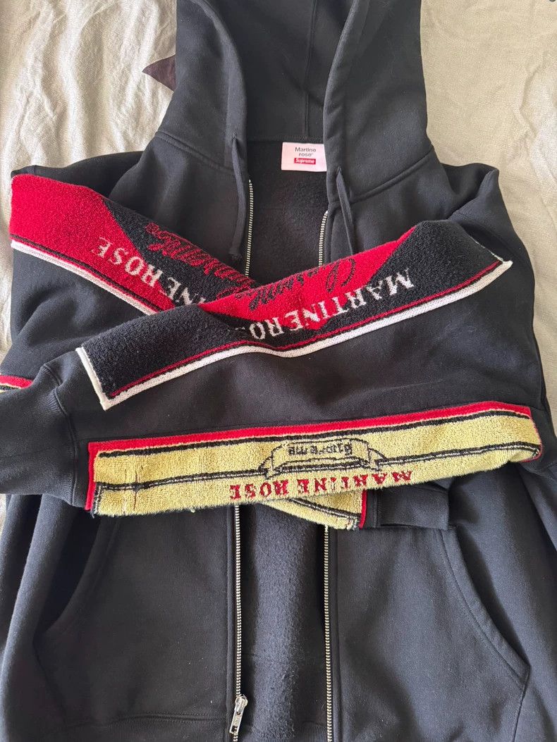 Martine Rose Martine Rose Logo printed plush comfortable hooded sweatsh Size US M / EU 48-50 / 2 - 4 Thumbnail