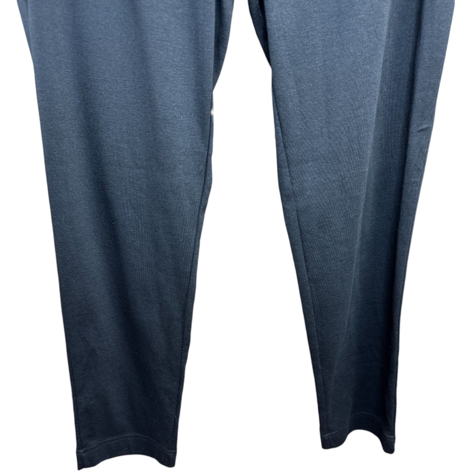 Other Hasting & Smith Slim Leg Pants PM Petite Black Cotton Blend Size 30" / US 8 / IT 44 - 2 Thumbnail