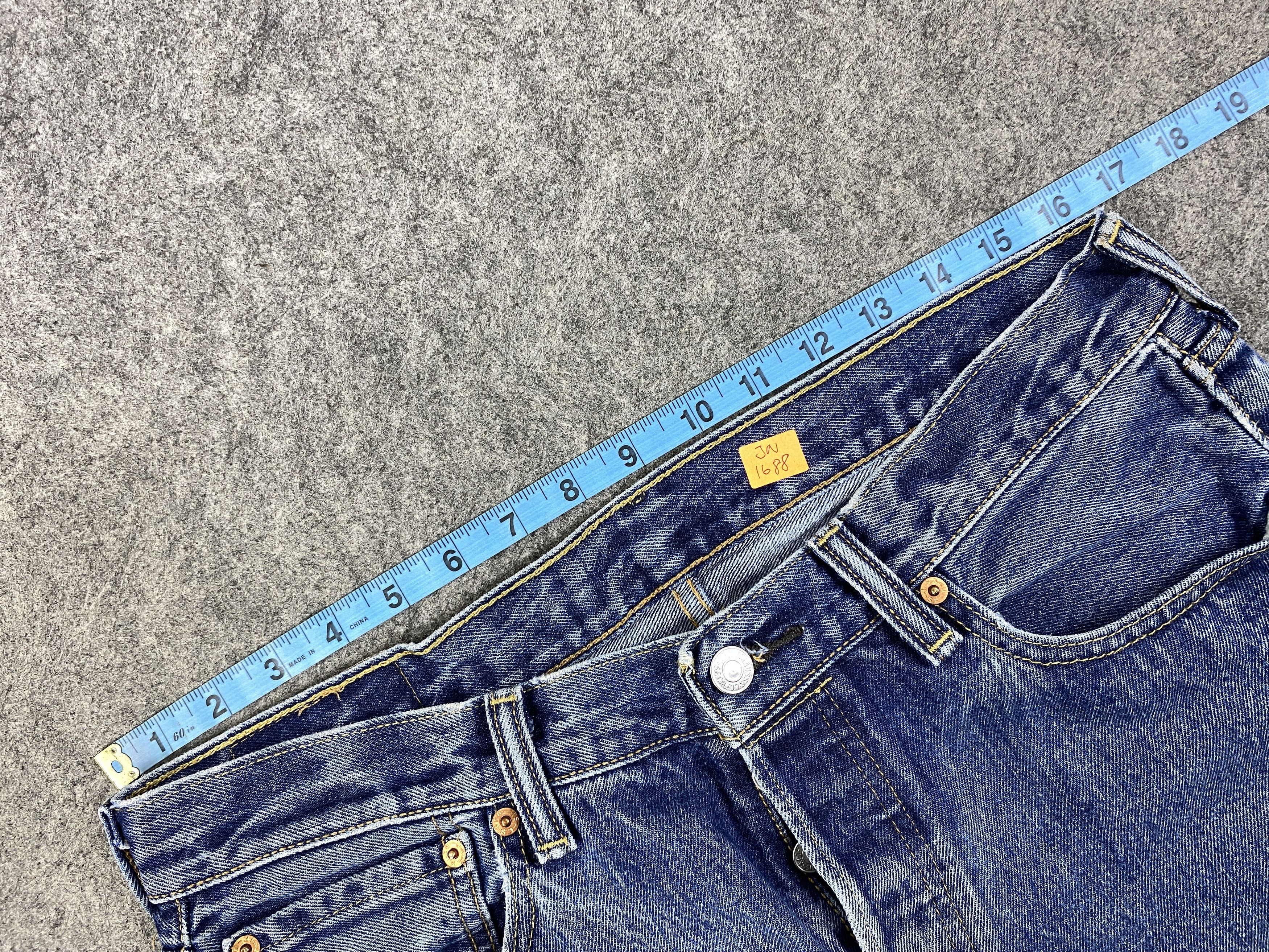 Japanese Brand Blue Vintage Levi's 501 Jeans 33x31 Denim -JN1688 Size US 33 - 5 Thumbnail