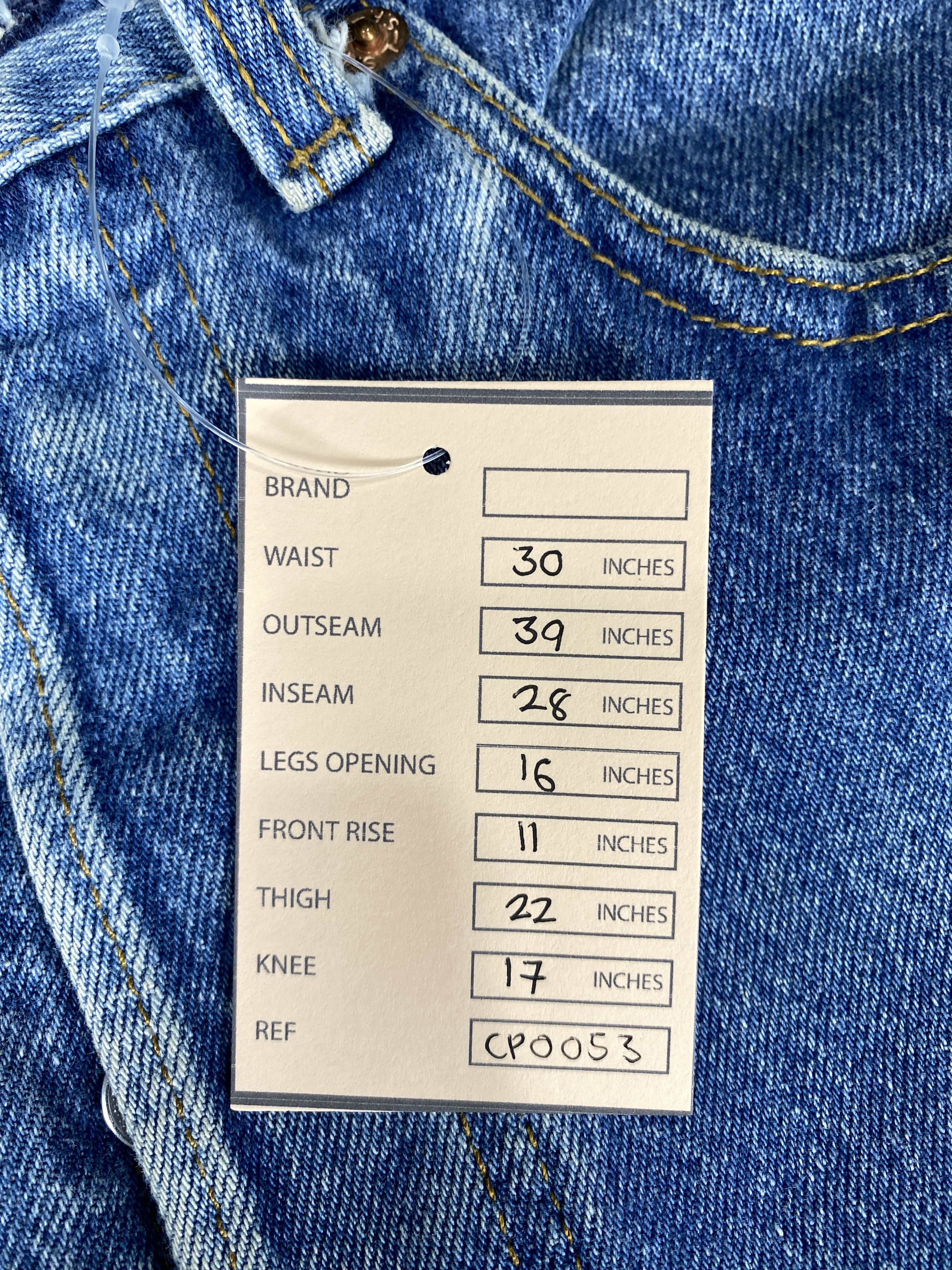 Levi's Vintage Levi's 501 Straight Cut Faded Mid Wash Jeans CP0053 Size US 30 / EU 46 - 12 Thumbnail