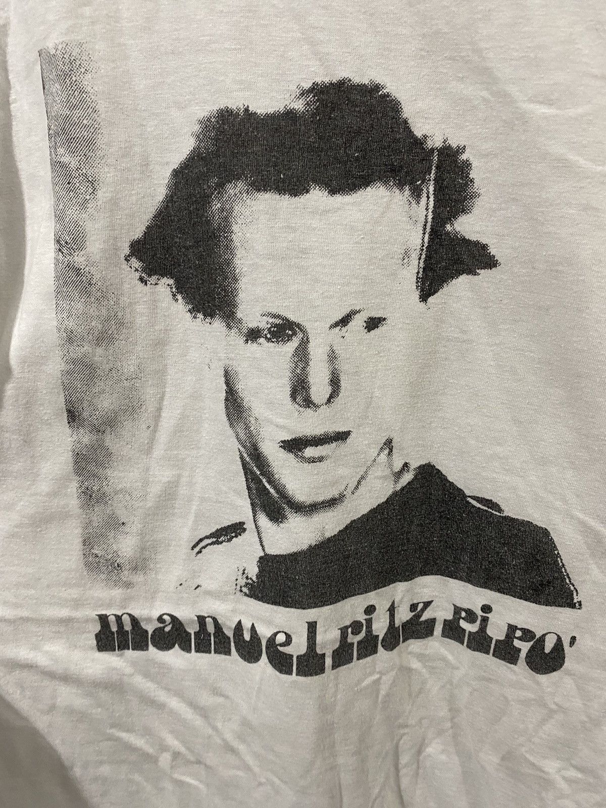 Manuel Ritz Rare🔥🔥 1980s self potret tee Size US S / EU 44-46 / 1 - 4 Thumbnail