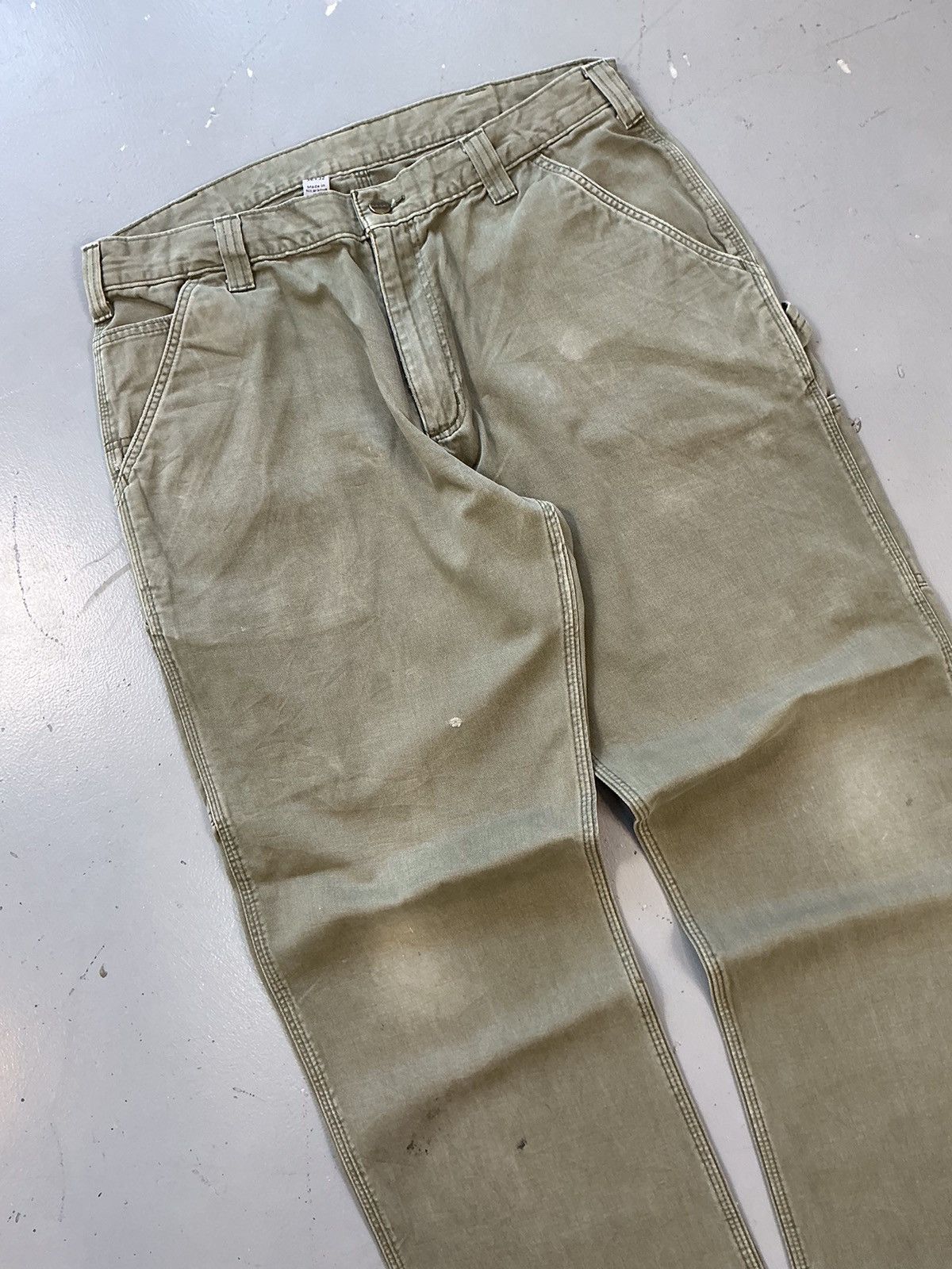 Carhartt × Vintage Vintage Carhartt B324 ARG carpenter denim Size US 36 / EU 52 - 3 Thumbnail
