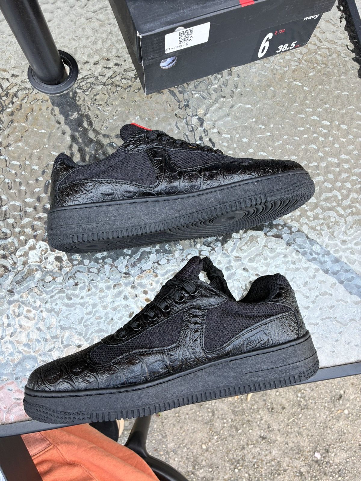 Imran Potato IMRAN POTATO PF1 BLACK PRADA Size US 7.5 / EU 40-41 - 2 Thumbnail