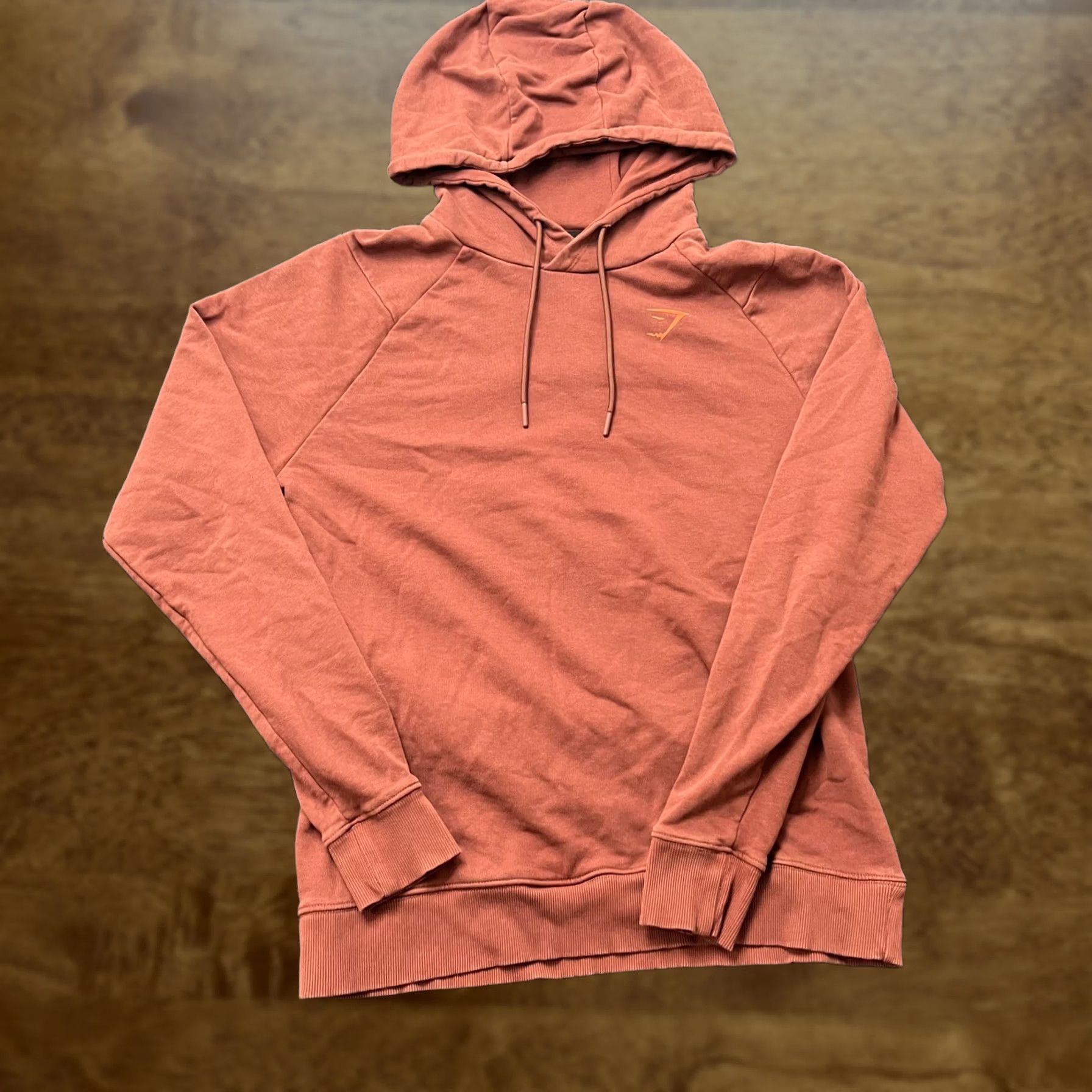 Gymshark Gymshark Hoodie Mens M Orange Pullover Logo Graphic Sweatshirt Gym Training Size US M / EU 48-50 / 2 - 1 Thumbnail