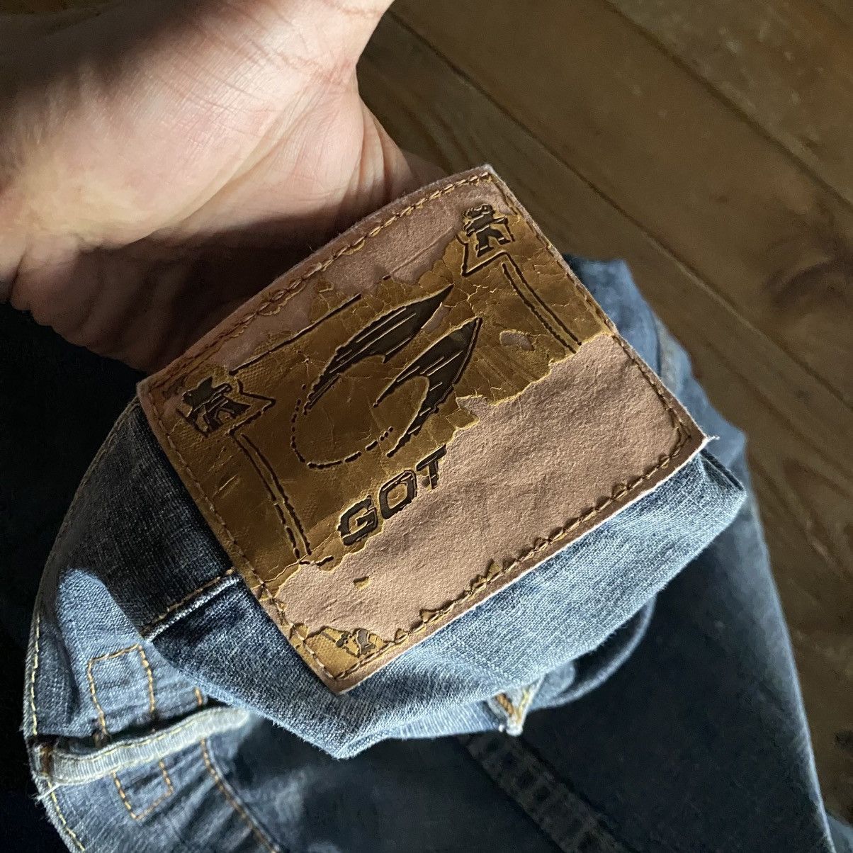 Gotcha SALES🔥Vintage Gotcha Washed Blue Loose 950 Rinse Jeans Pants Size US 36 / EU 52 - 15 Thumbnail