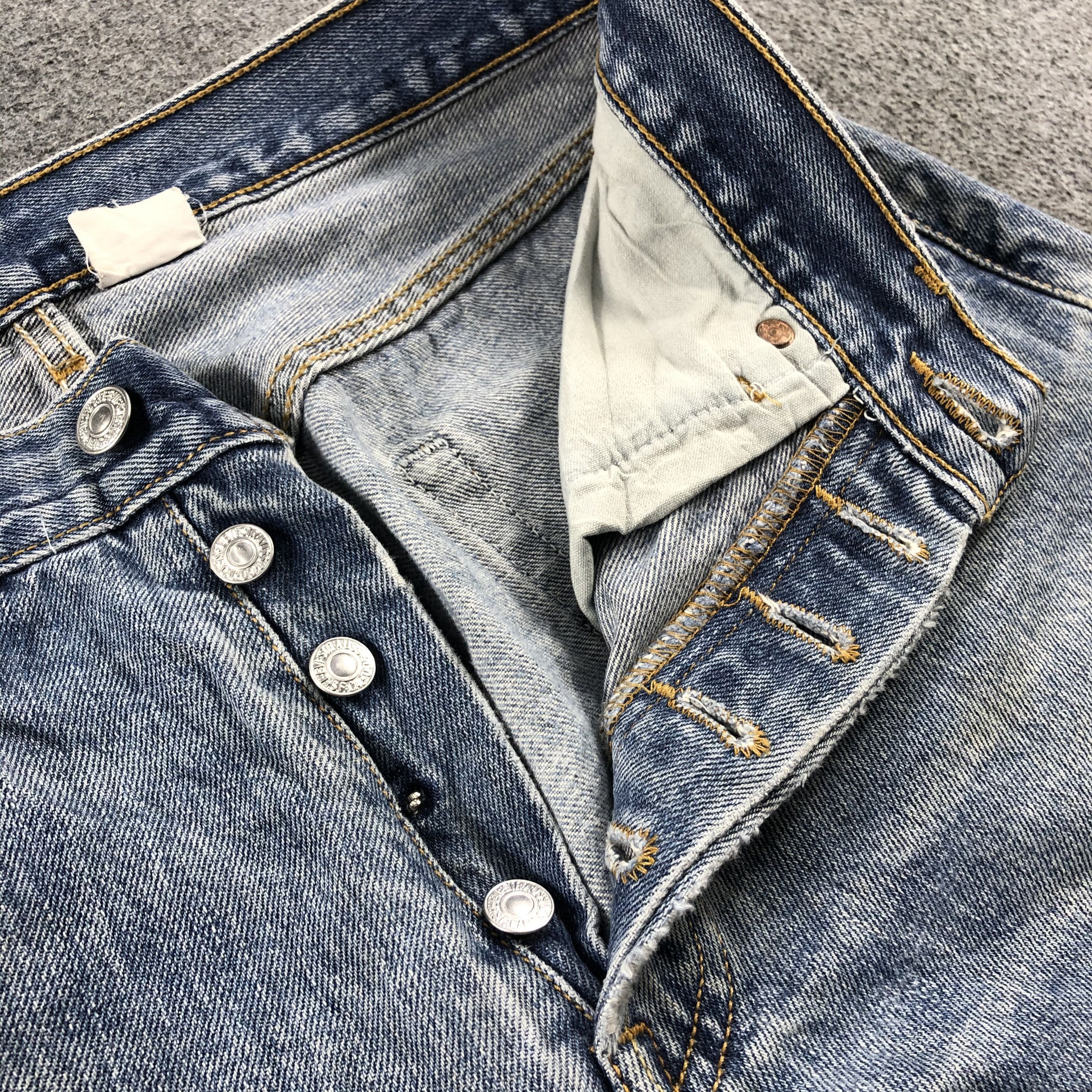 Levi's Vintage Blue Wash Levis 501 Jeans-J2312 Size US 29 - 13 Thumbnail