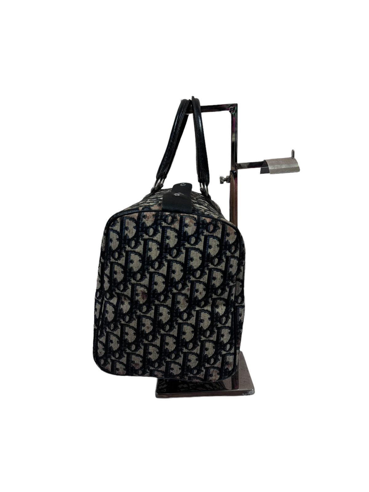 Dior Christian Dior Monogram Blue Oblique Canvas Boston Bag Size ONE SIZE - 6 Thumbnail