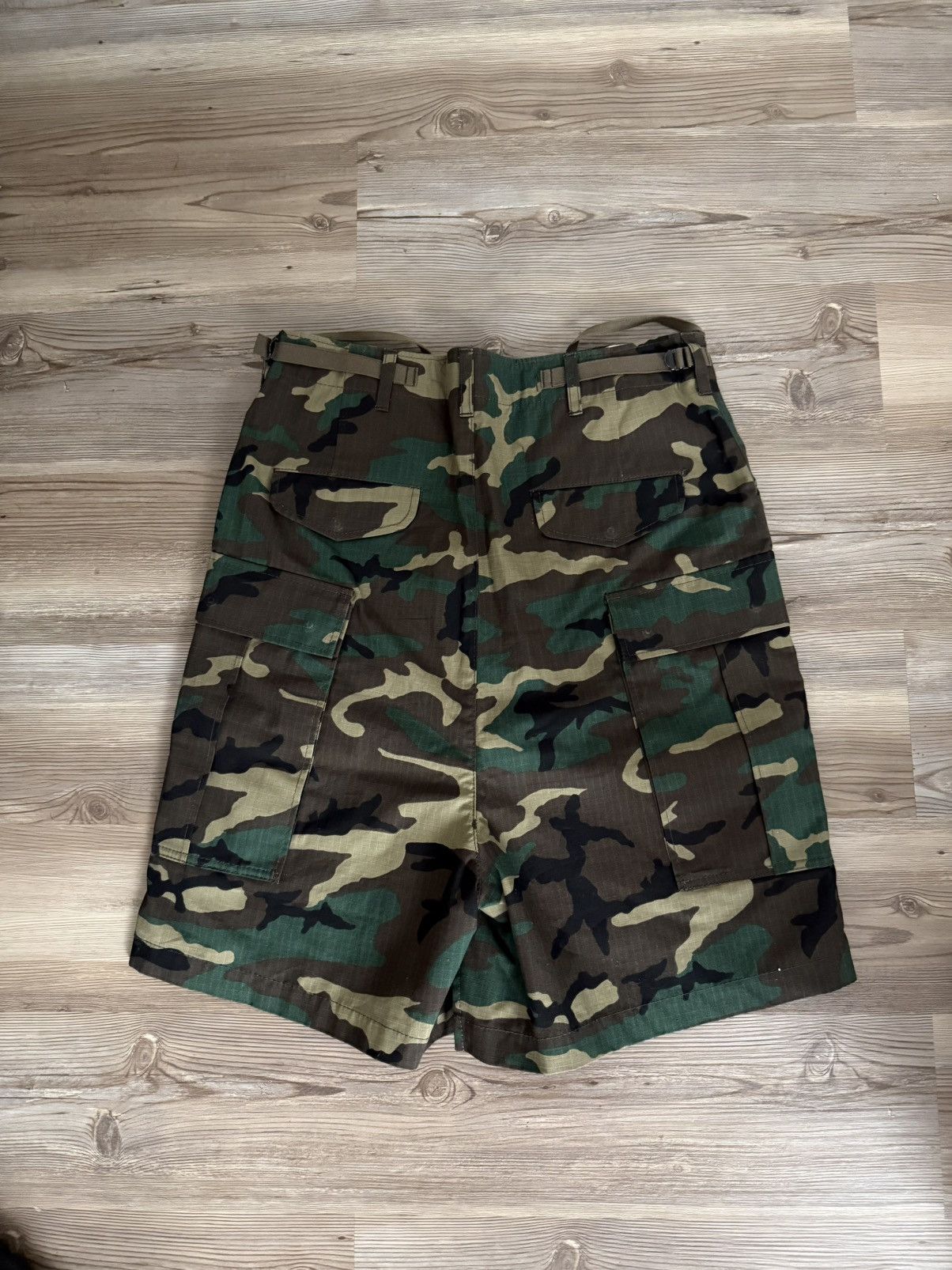 Junya Watanabe Junya Watanabe COMME des GARÇONS Camo Shorts Size US 28 / EU 44 - 3 Thumbnail