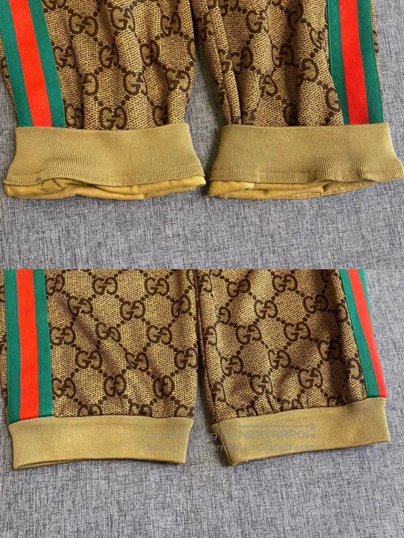 Gucci Gucci SizeXS GG plain full-print jogging long knitted sport Size US 29 - 5 Thumbnail