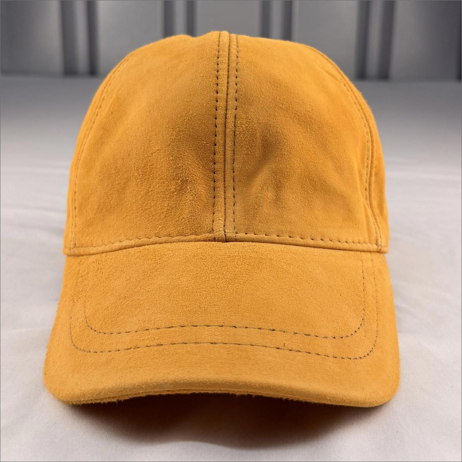 Other Premium Suede Baseball Cap - Vibrant Orange - Brand New 060 Size ONE SIZE - 1 Thumbnail