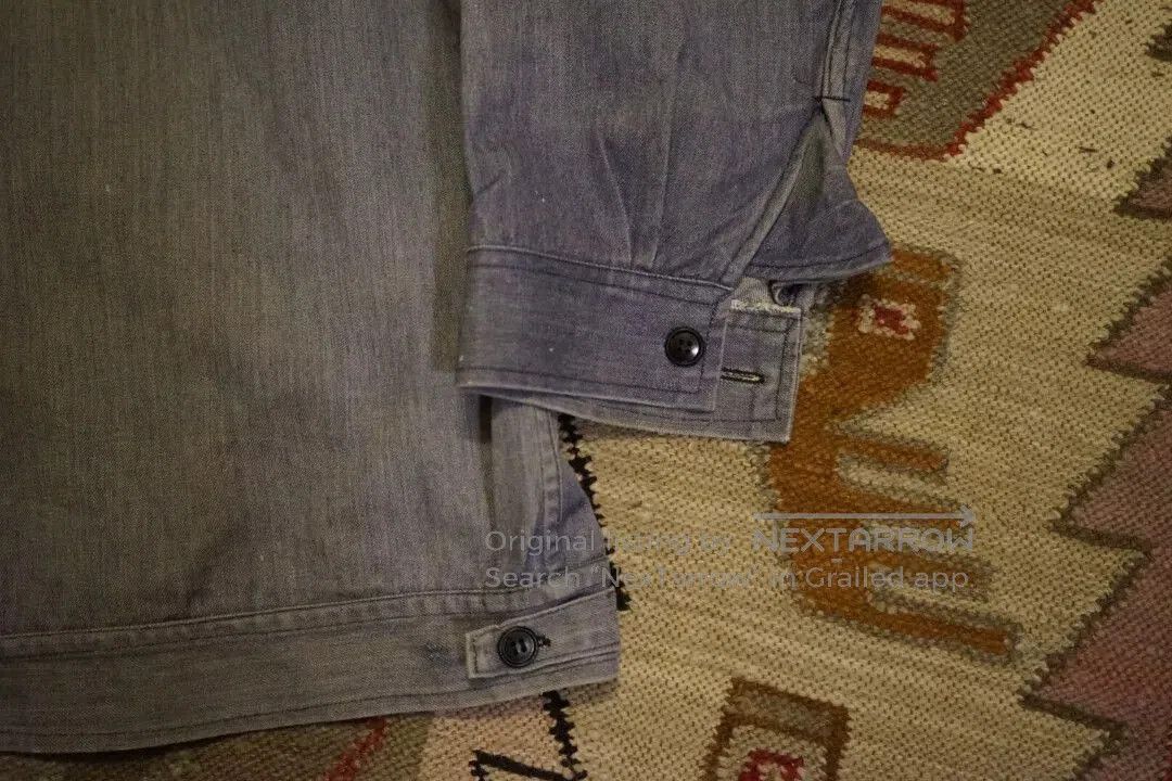Vintage Vintage French Work Jacket Indigo Blue. Size US M / EU 48-50 / 2 - 8 Thumbnail