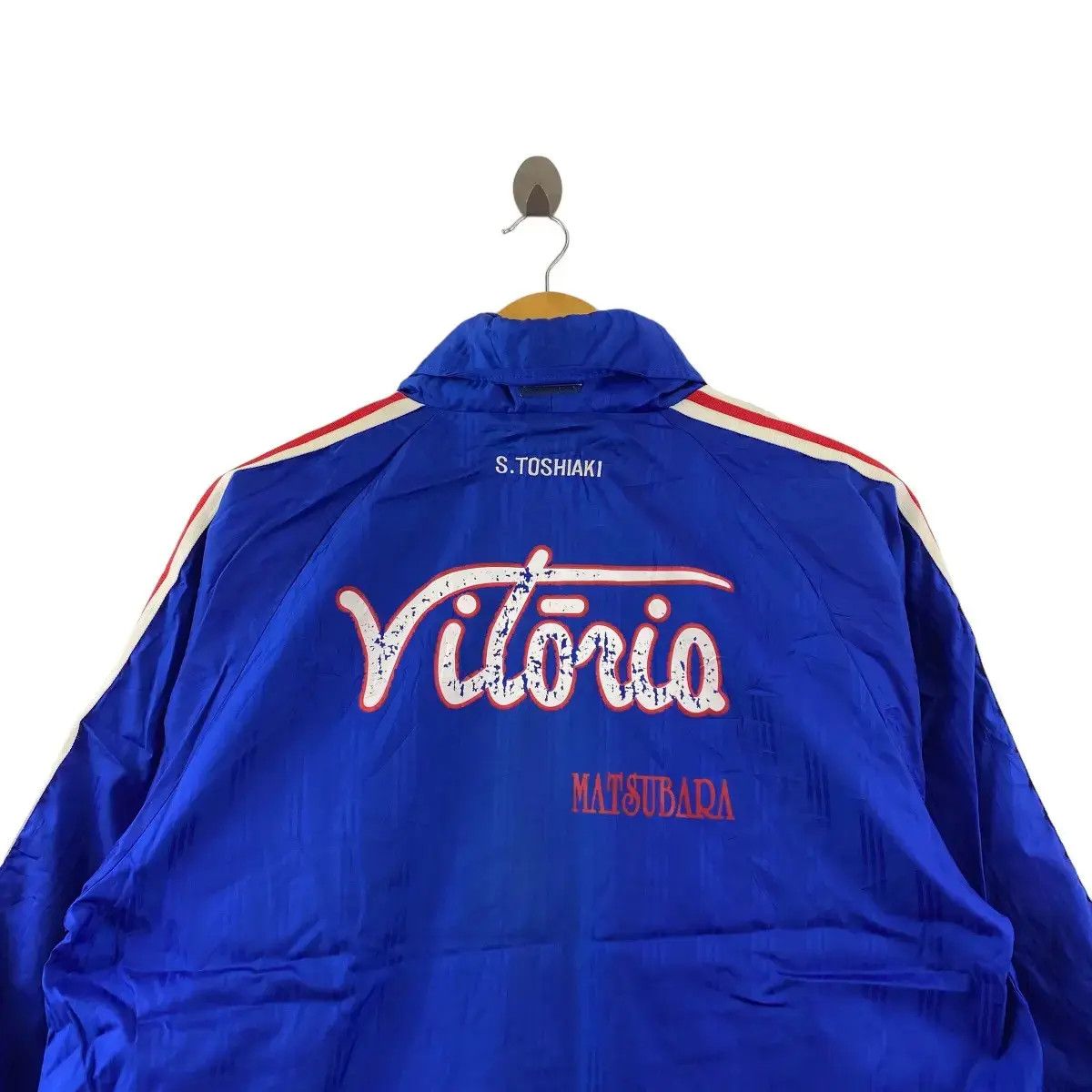 Adidas Vintage ADIDAS x VICTORIA MATSUBARA 3 Striped Jacket Size L / US 10 / IT 46 - 9 Thumbnail