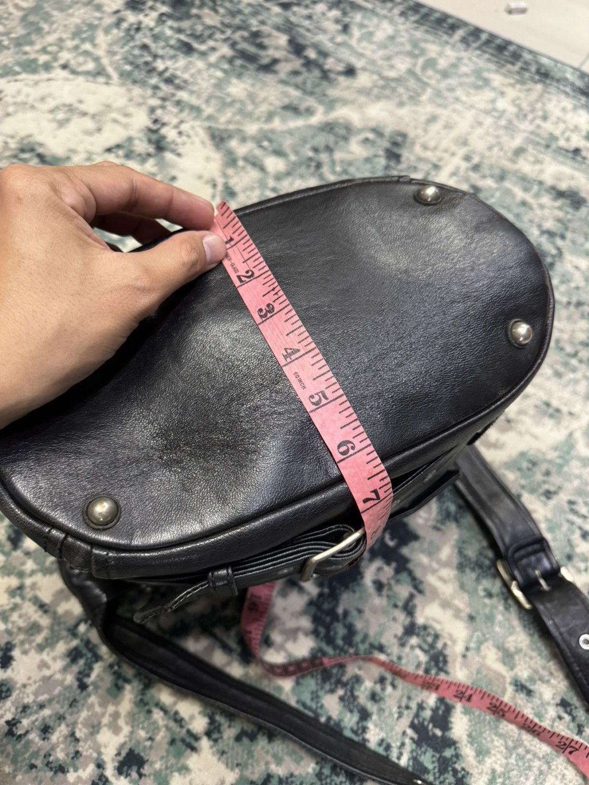 Genuine Leather BEAUTIFUL PEOPLE BELTED LEATHER JACKET BAG Size ONE SIZE - 6 Thumbnail