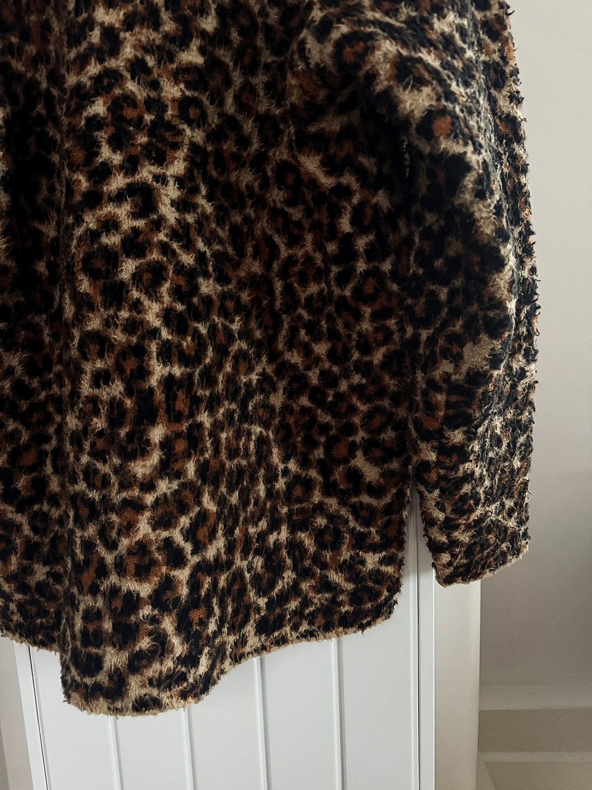 Balenciaga Balenciaga Oversized Leopard Wool-Blend Jacquard Sweater Size US S / EU 44-46 / 1 - 4 Thumbnail