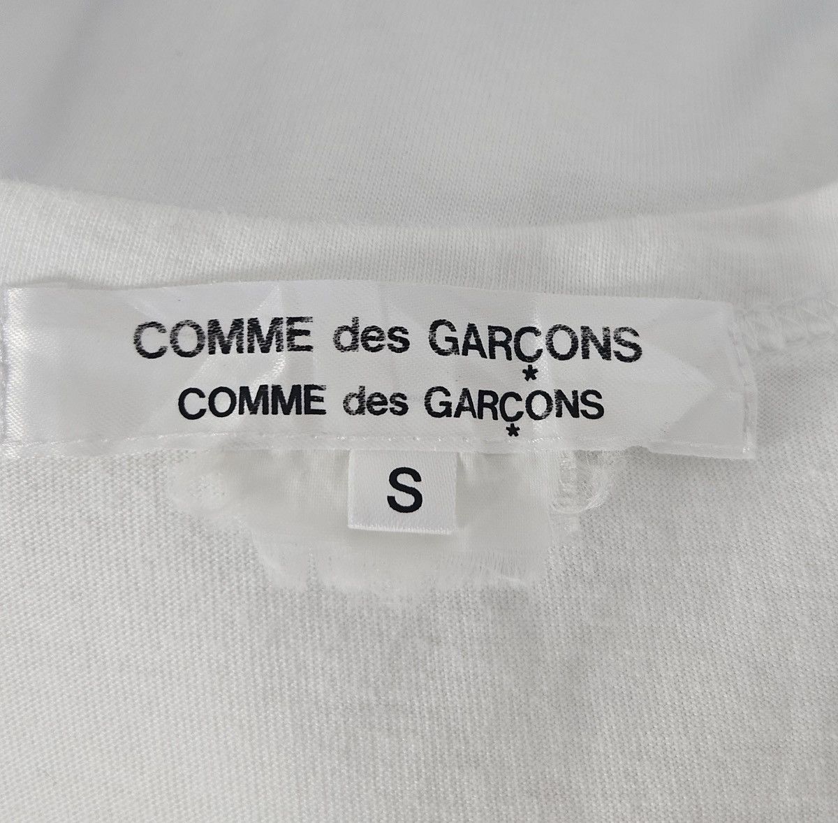 Comme des Garcons Comme des Garçons CDG Gathered Frill tee shirt Size S / US 4 / IT 40 - 4 Thumbnail