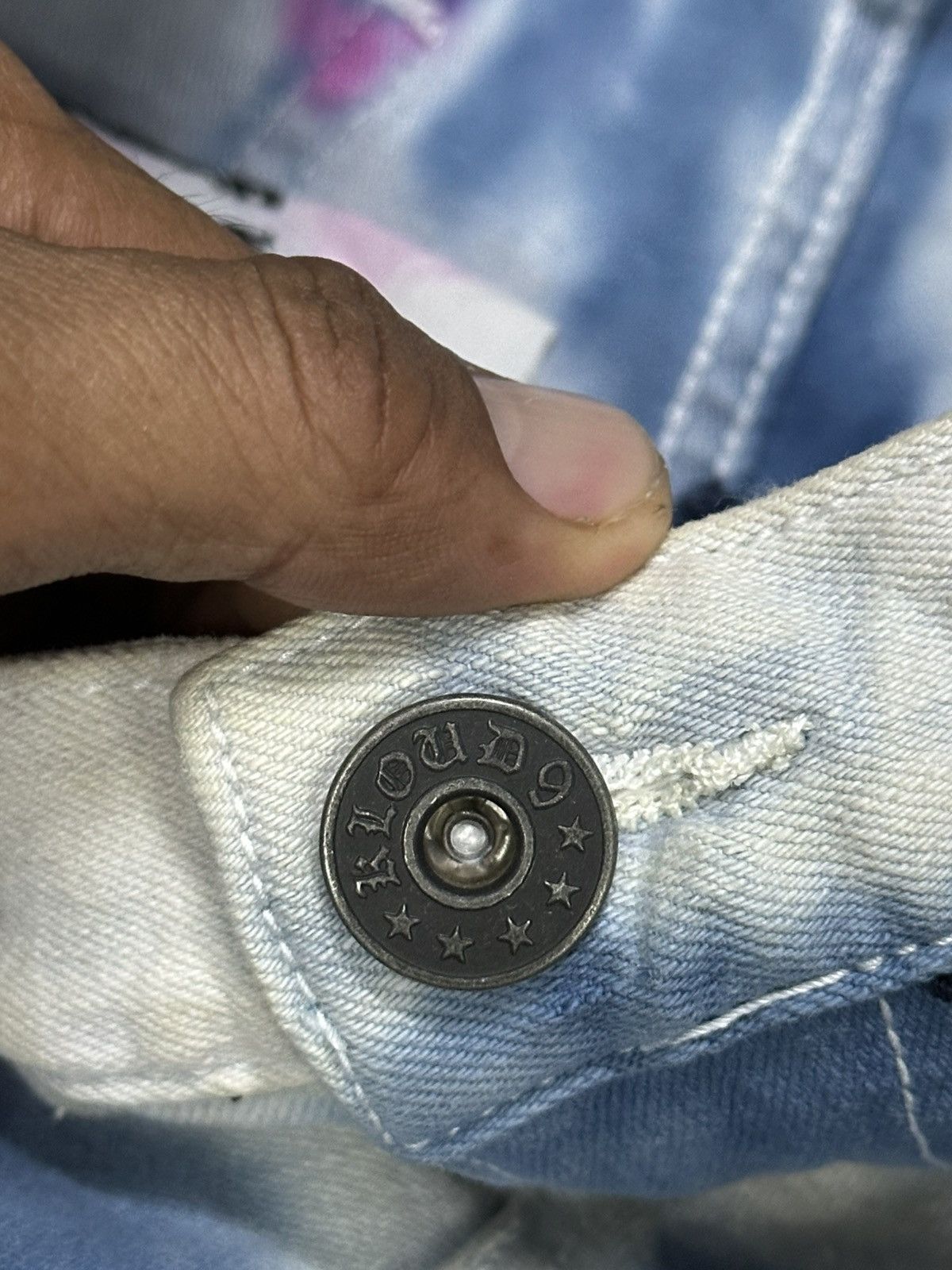 Kapital Distress Style Kloud 9 Strench Denim Brand Multicolour . Size US 32 / EU 48 - 7 Thumbnail