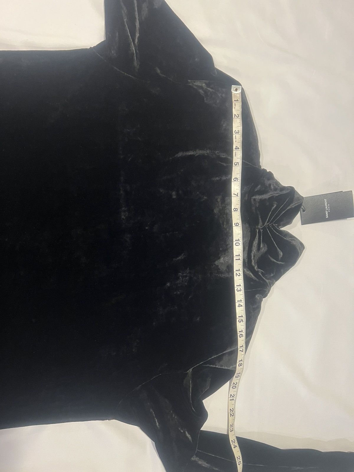 Saint Laurent Paris Saint Laurent men’s velvet turtleneck. XXL. $1390 Size US XXL / EU 58 / 5 - 7 Thumbnail