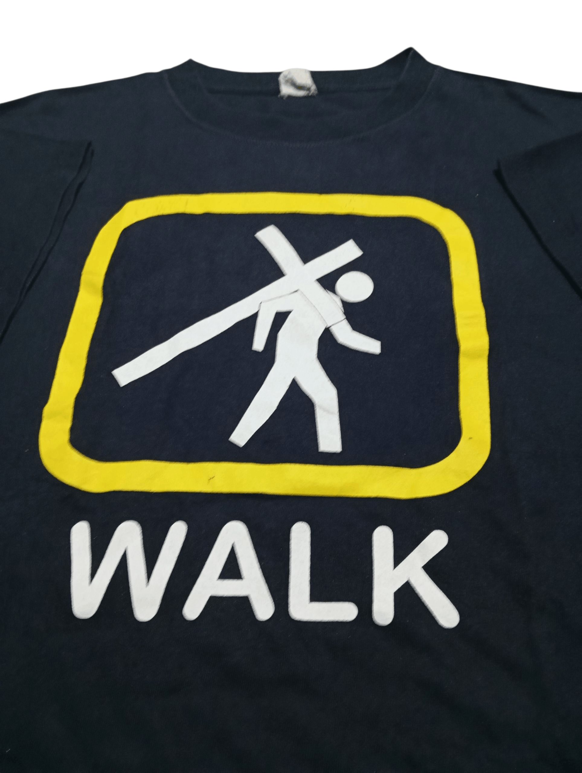 Anvil 00's Jesus Walk Shirt Size US M / EU 48-50 / 2 - 2 Thumbnail