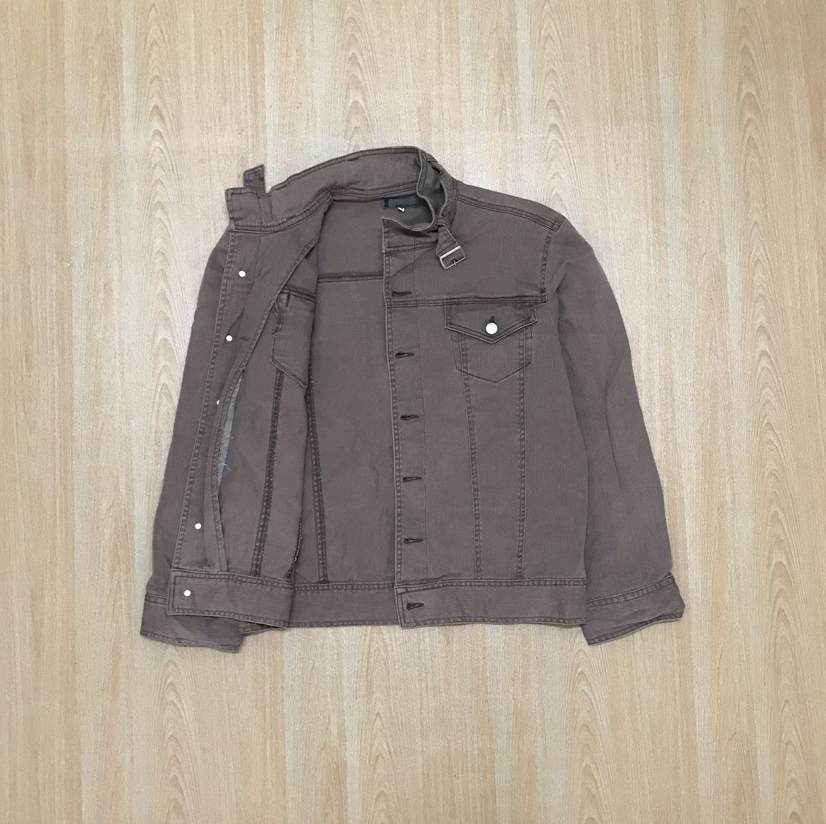 Japanese Brand Vintage Japan Mistic Light Denim Button Jacket Size US L / EU 52-54 / 3 - 3 Thumbnail