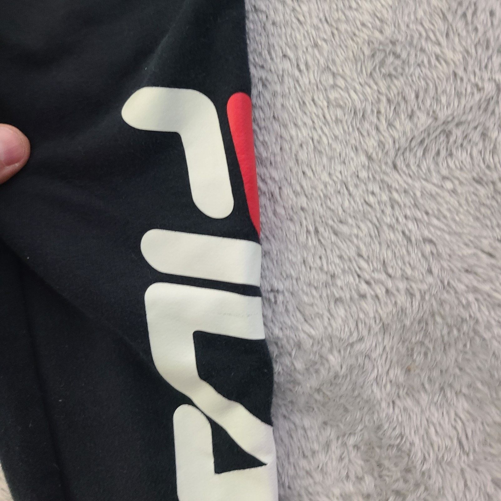 Fila FILA Womens Graphic Tracksuit Trousers Joggers Small Black Size 30" / US 8 / IT 44 - 3 Thumbnail