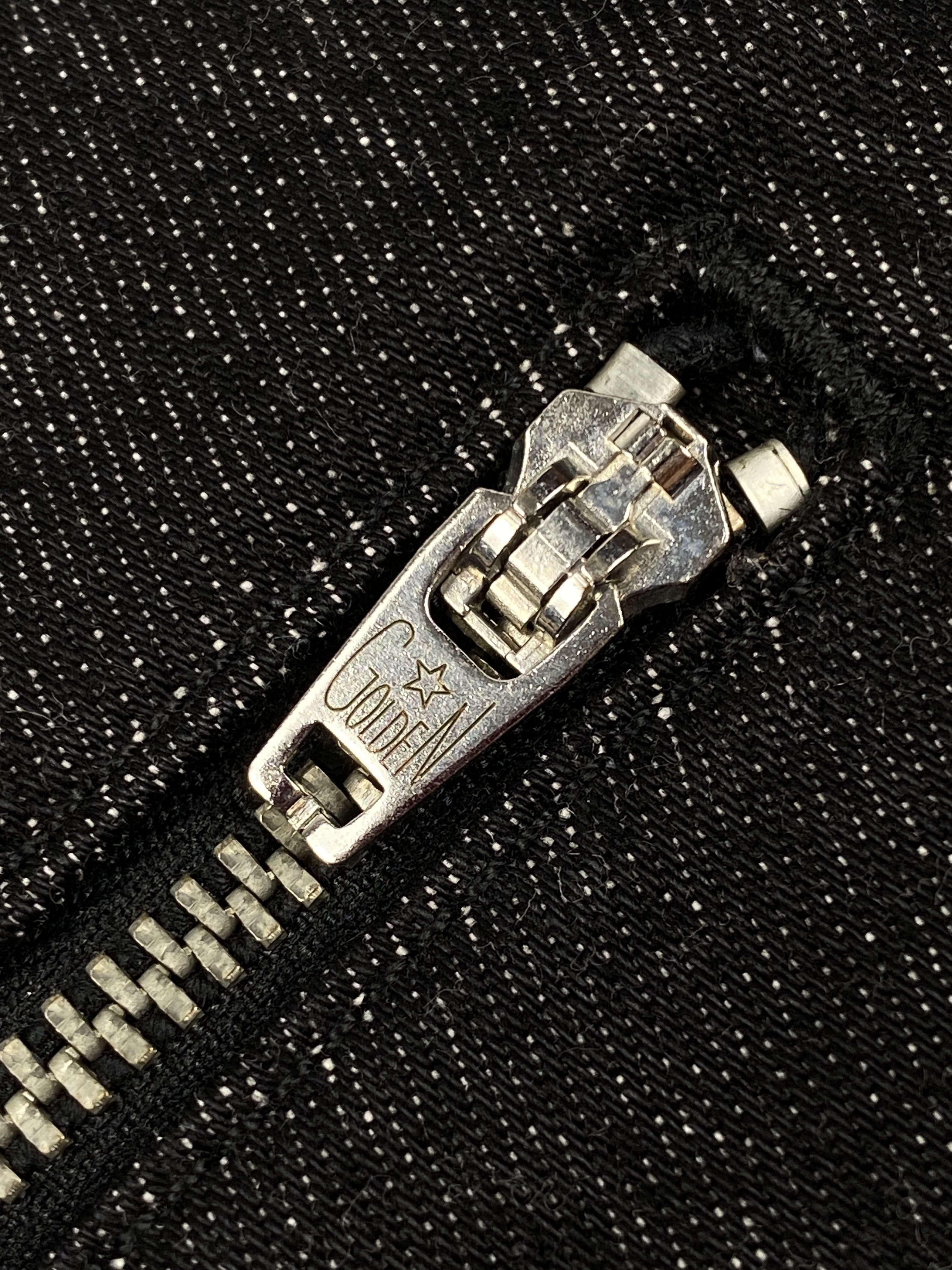 Golden Goose Deluxe Brand 2009 Ankle Zip Black Denim Size US 28 / EU 44 - 8 Thumbnail