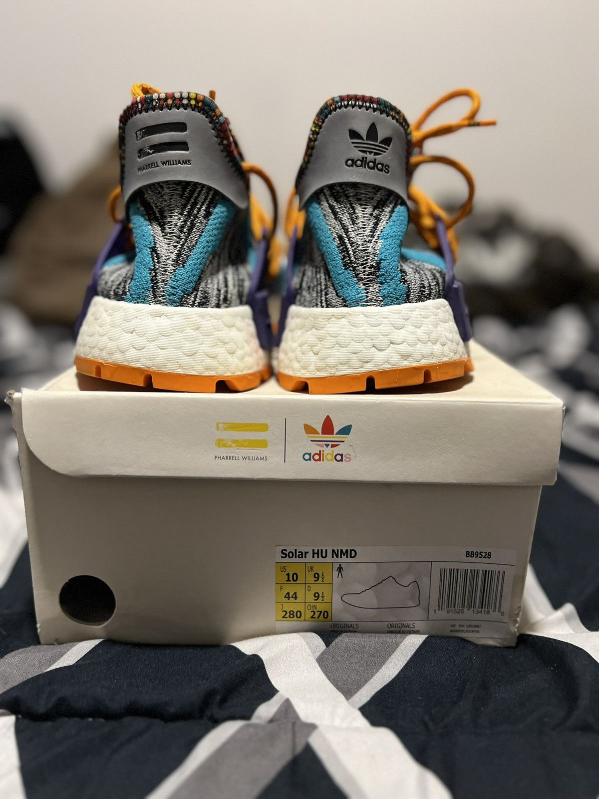 Adidas Human Race Solar Pack Size 10