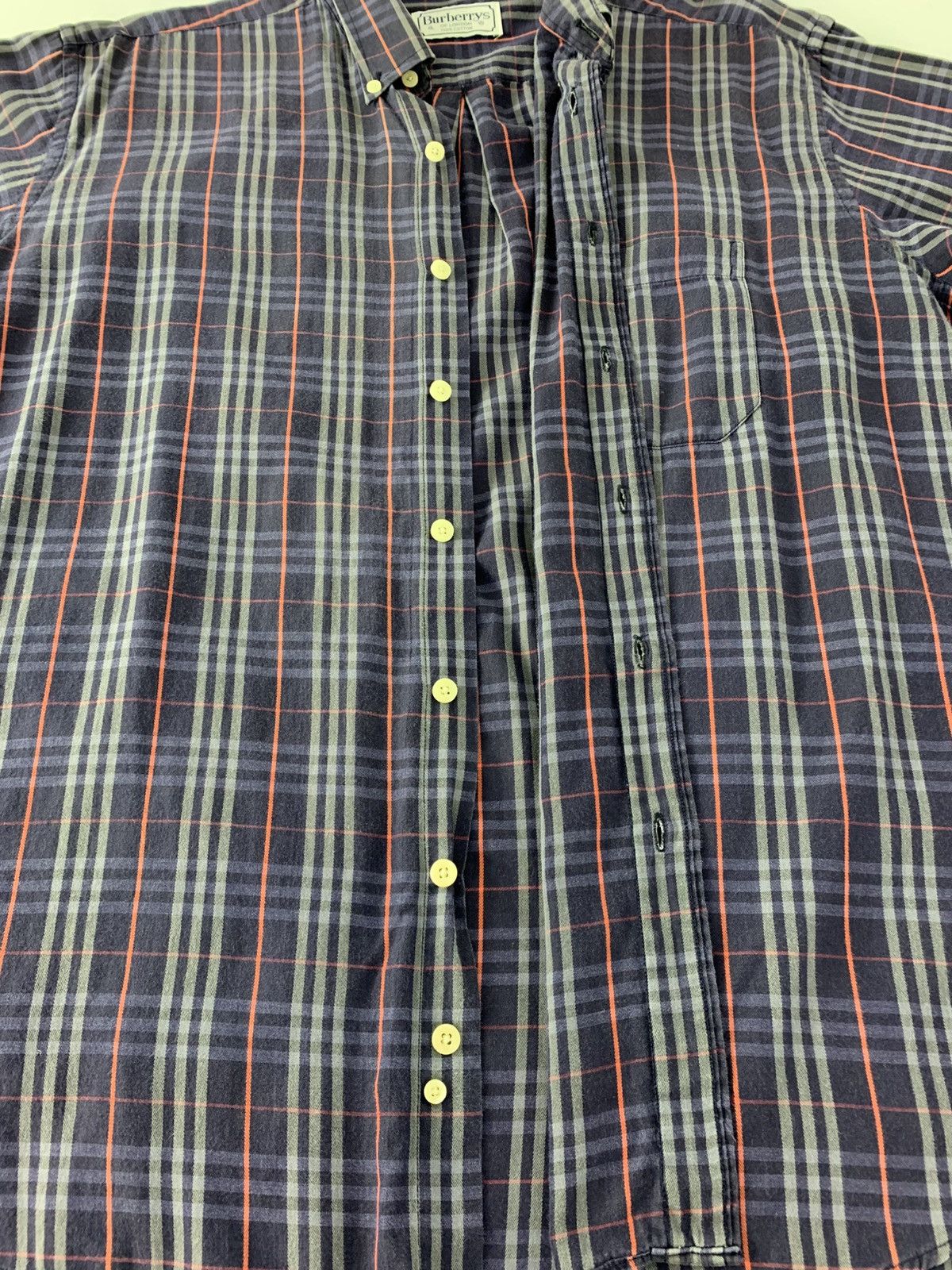 Burberry 90s Burberrys Of London Checked Button Up Shirt Size US XL / EU 56 / 4 - 5 Thumbnail