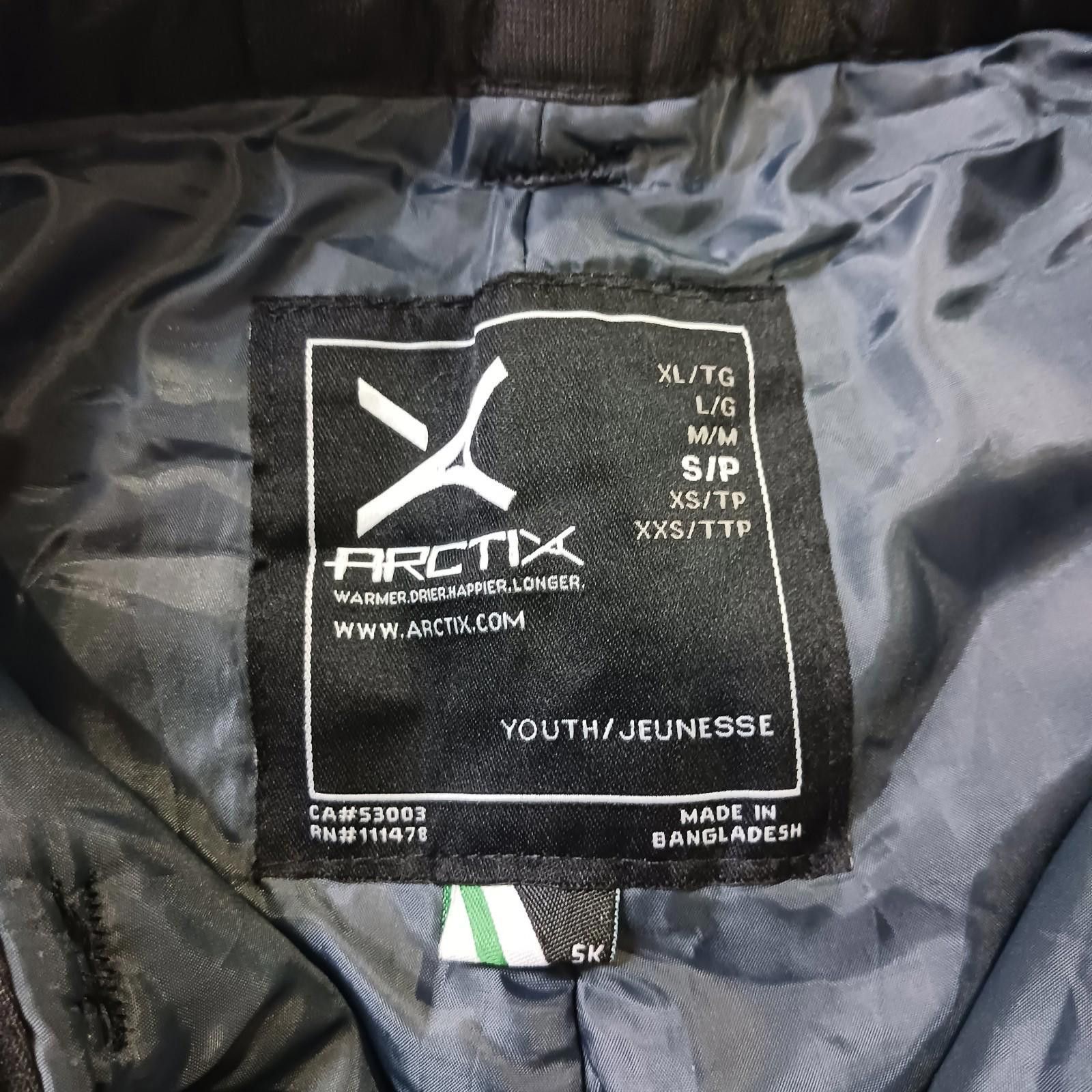 Other Arctix Black Kids Youth S Snow Sports Insulated Black Pants Size 28" / US 6 / IT 42 - 3 Thumbnail