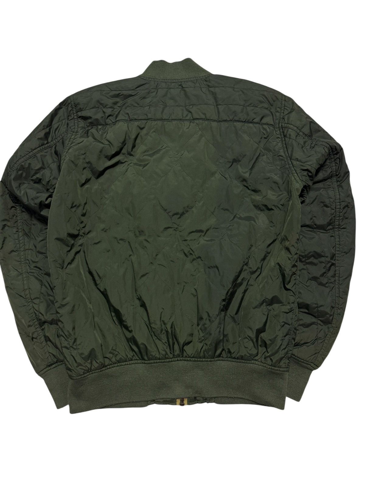 Diesel 💥VINTAGE Y2K DIESEL-CO OLIVE GREEN MILITARY DISTRESS BOMBERS Size US S / EU 44-46 / 1 - 2 Thumbnail