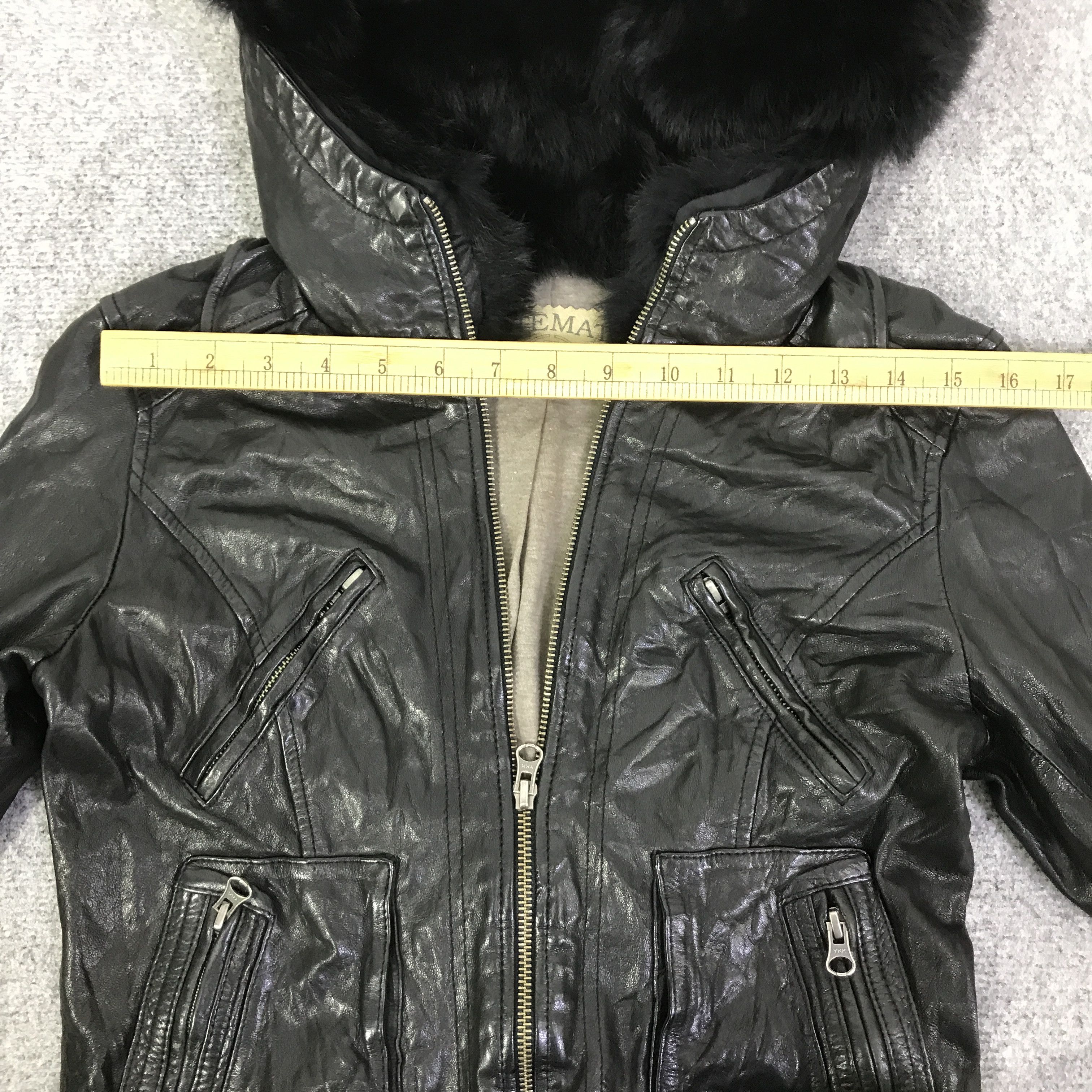 If Six Was Nine SISTEMATIC PUNK JAPAN LEATHER JACKET K92B20 Size US XS / EU 42 / 0 - 5 Thumbnail