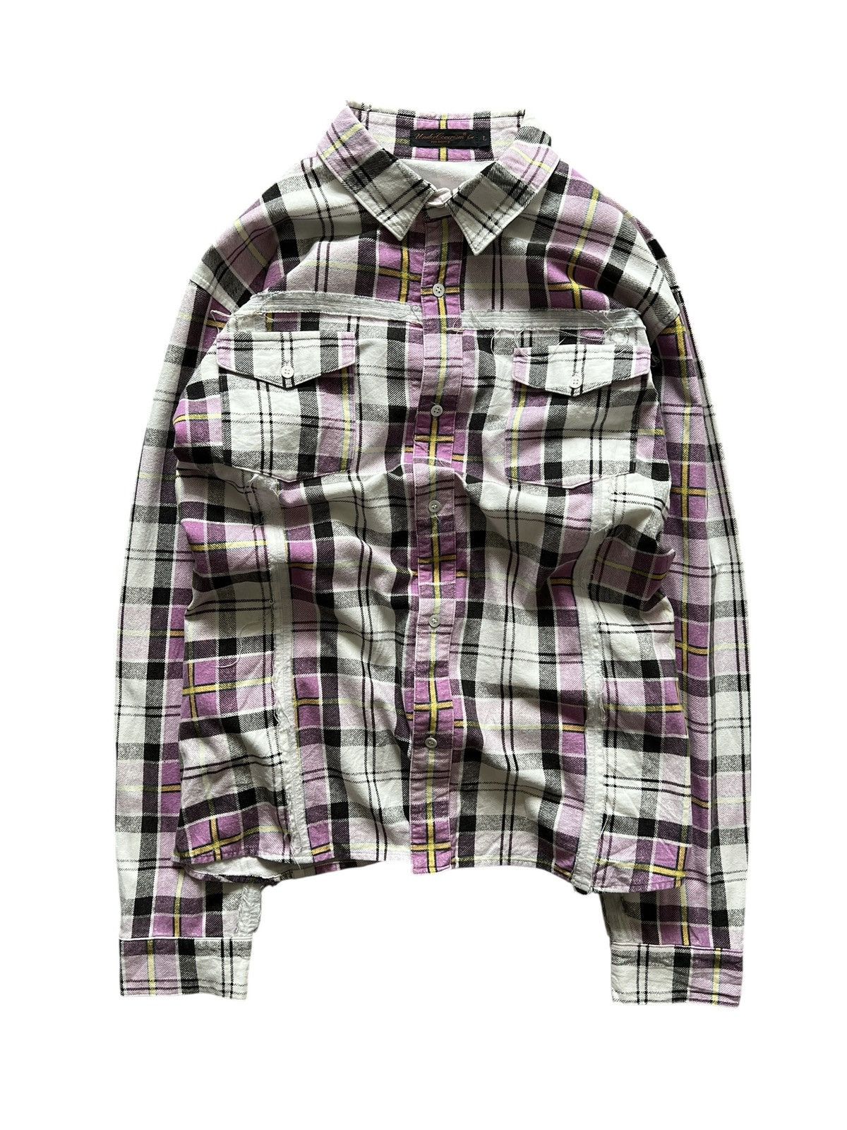 Fragment Design × Undercover SS04 Undercover x Fragment Design Reconstruct Flannel Shirt Size US L / EU 52-54 / 3 - 1 Thumbnail