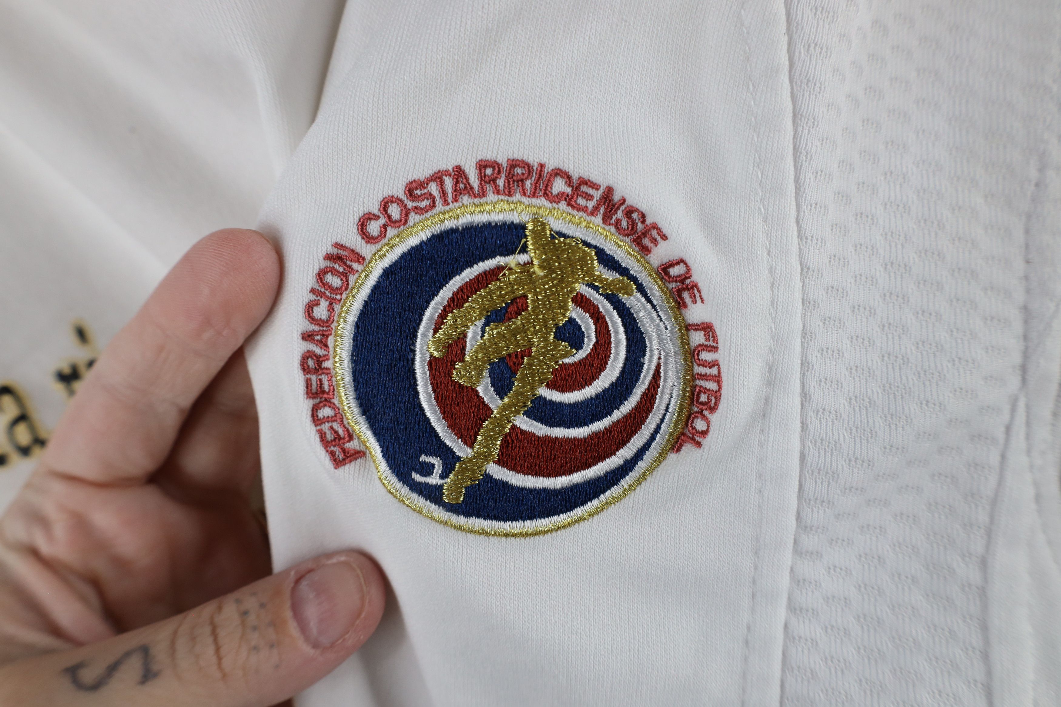 Vintage Vintage Y2K 2006 Out Costa Rica Soccer Futbol Jersey White Size US M / EU 48-50 / 2 - 5 Thumbnail